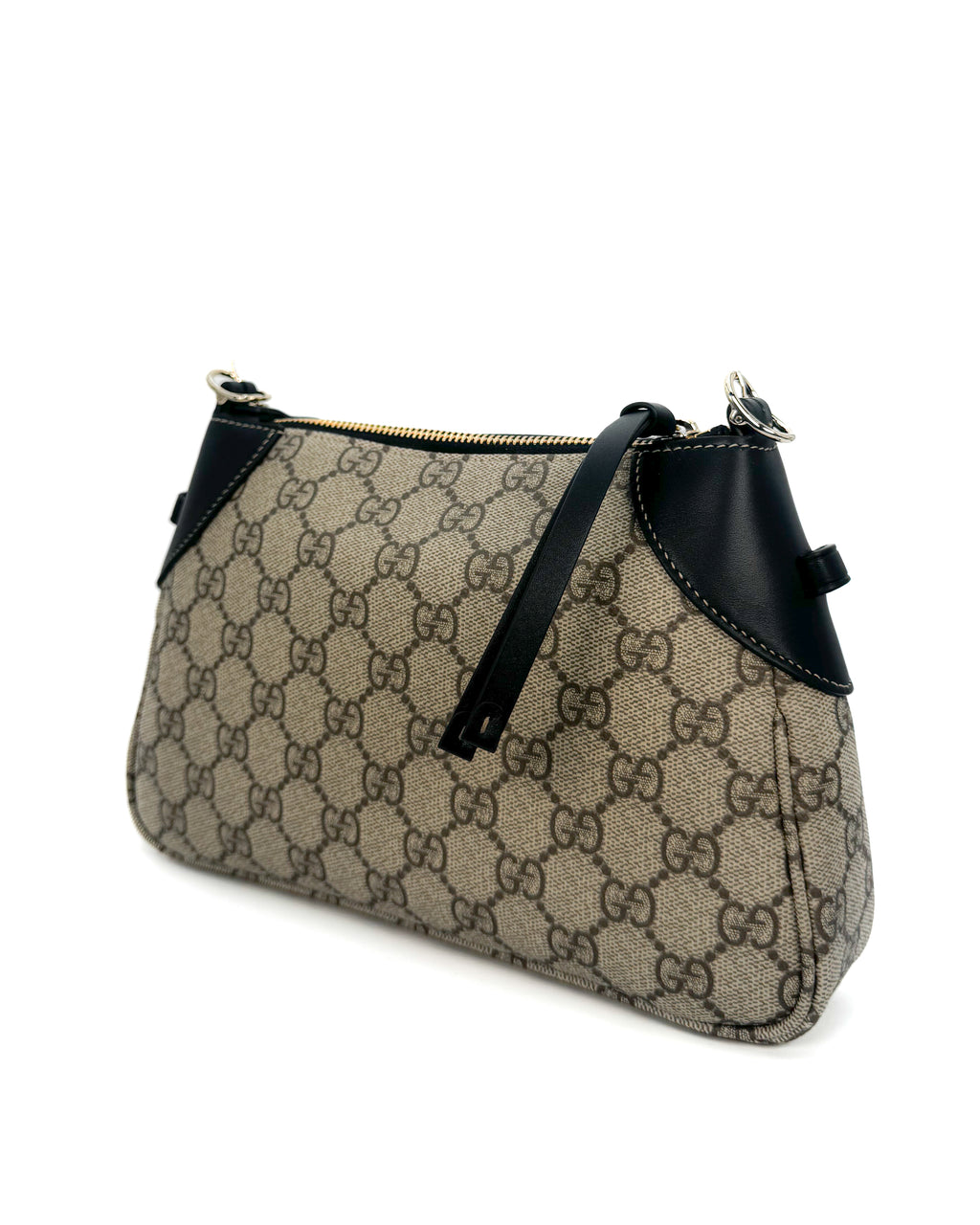 GUCCI - GG EMBLEM BROWN