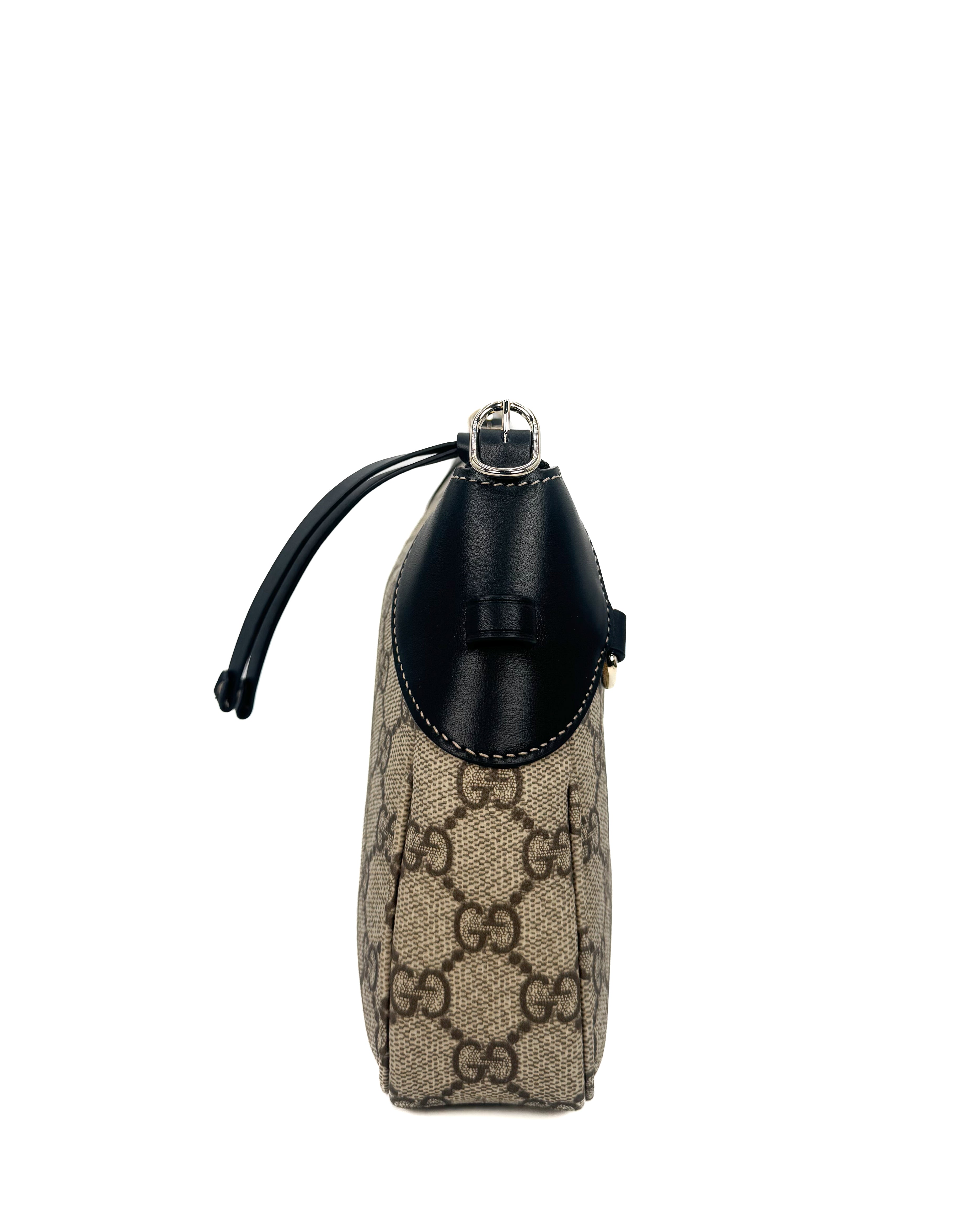 GUCCI - GG EMBLEM BROWN