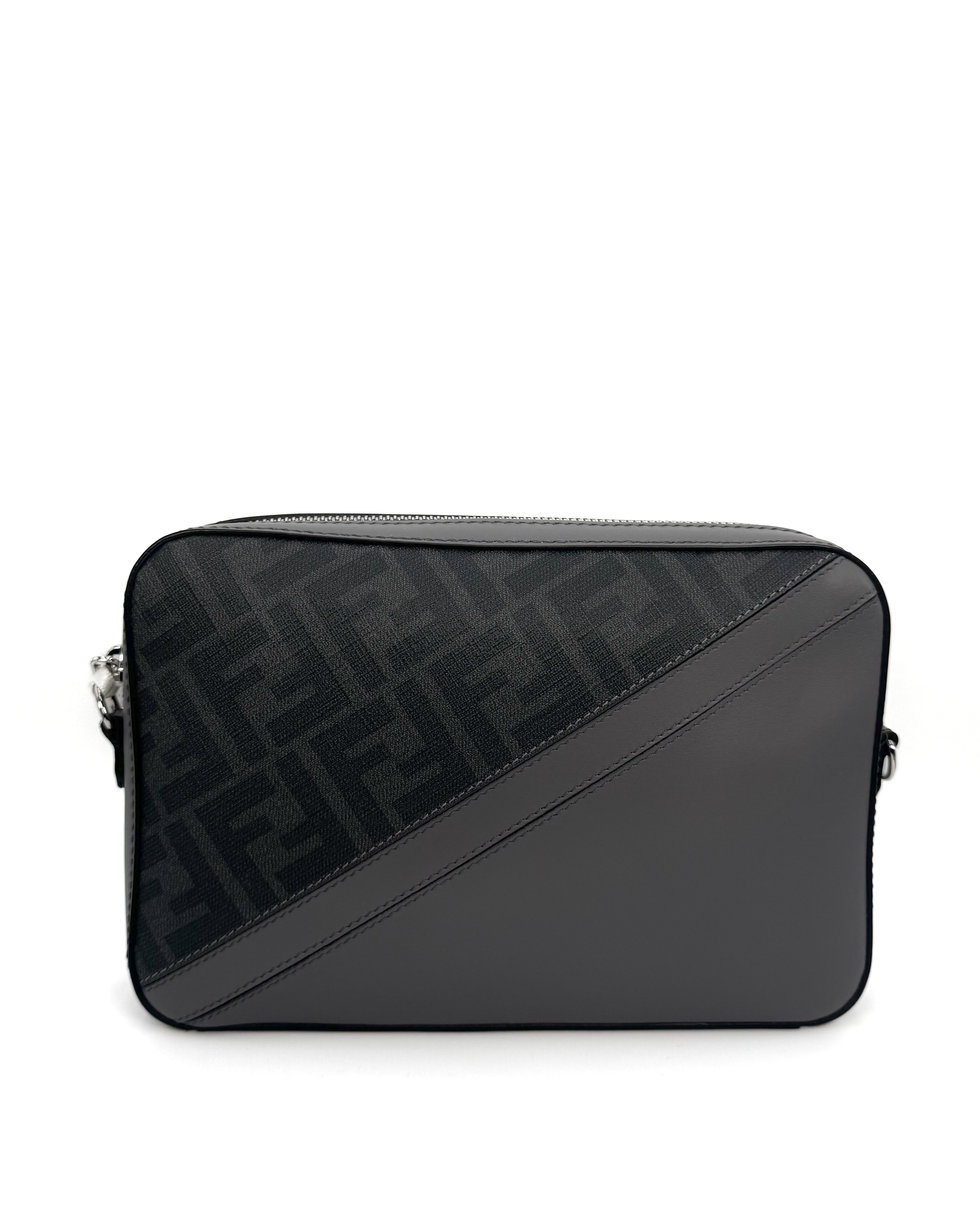 FENDI - DIAGONAL CAMERA CASE GREY