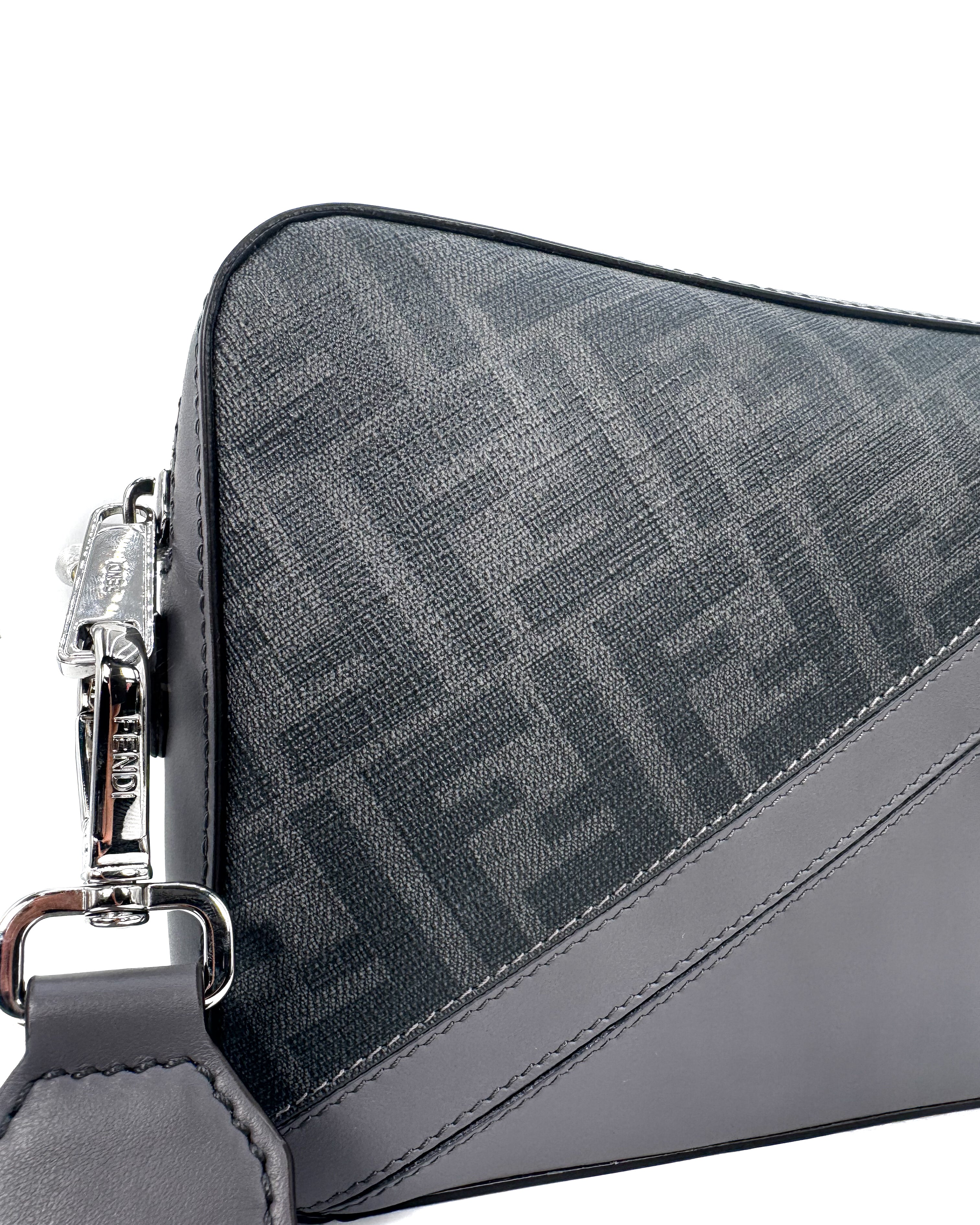 FENDI - DIAGONAL CAMERA CASE GREY