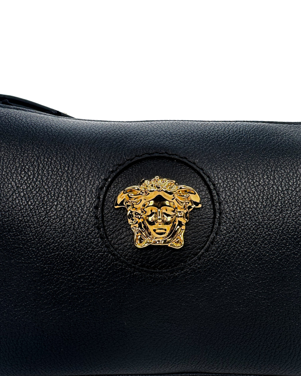 VERSACE - SHOULDER BAG VITELLO BLACK
