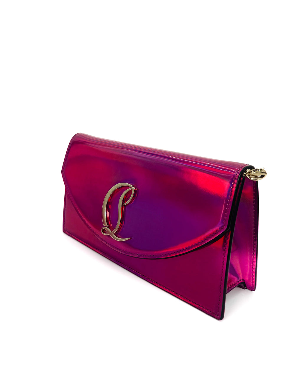 CHRISTIAN LOUBOUTIN - LOUBI 54 FUXIA/GOLD