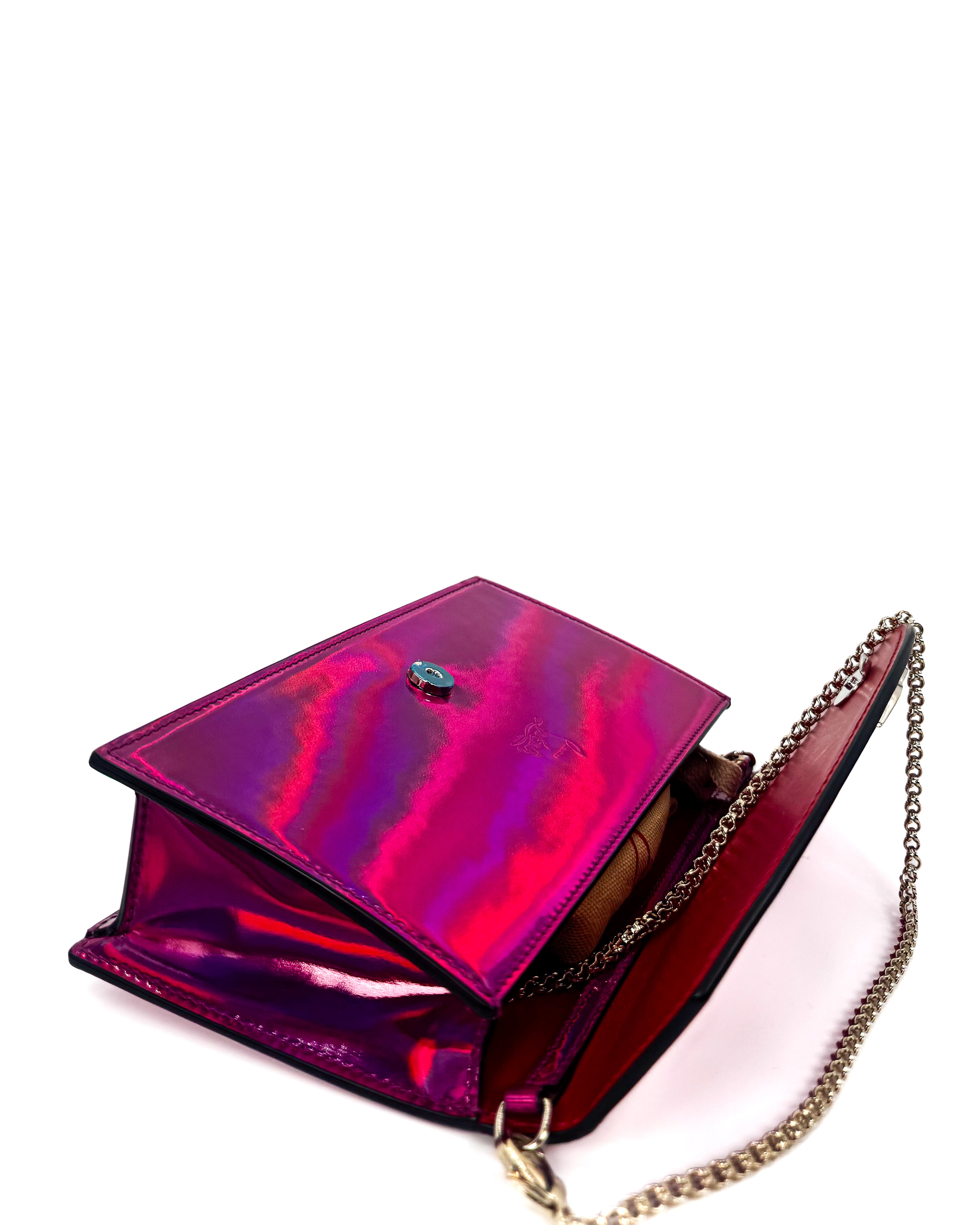CHRISTIAN LOUBOUTIN - LOUBI 54 FUXIA/GOLD