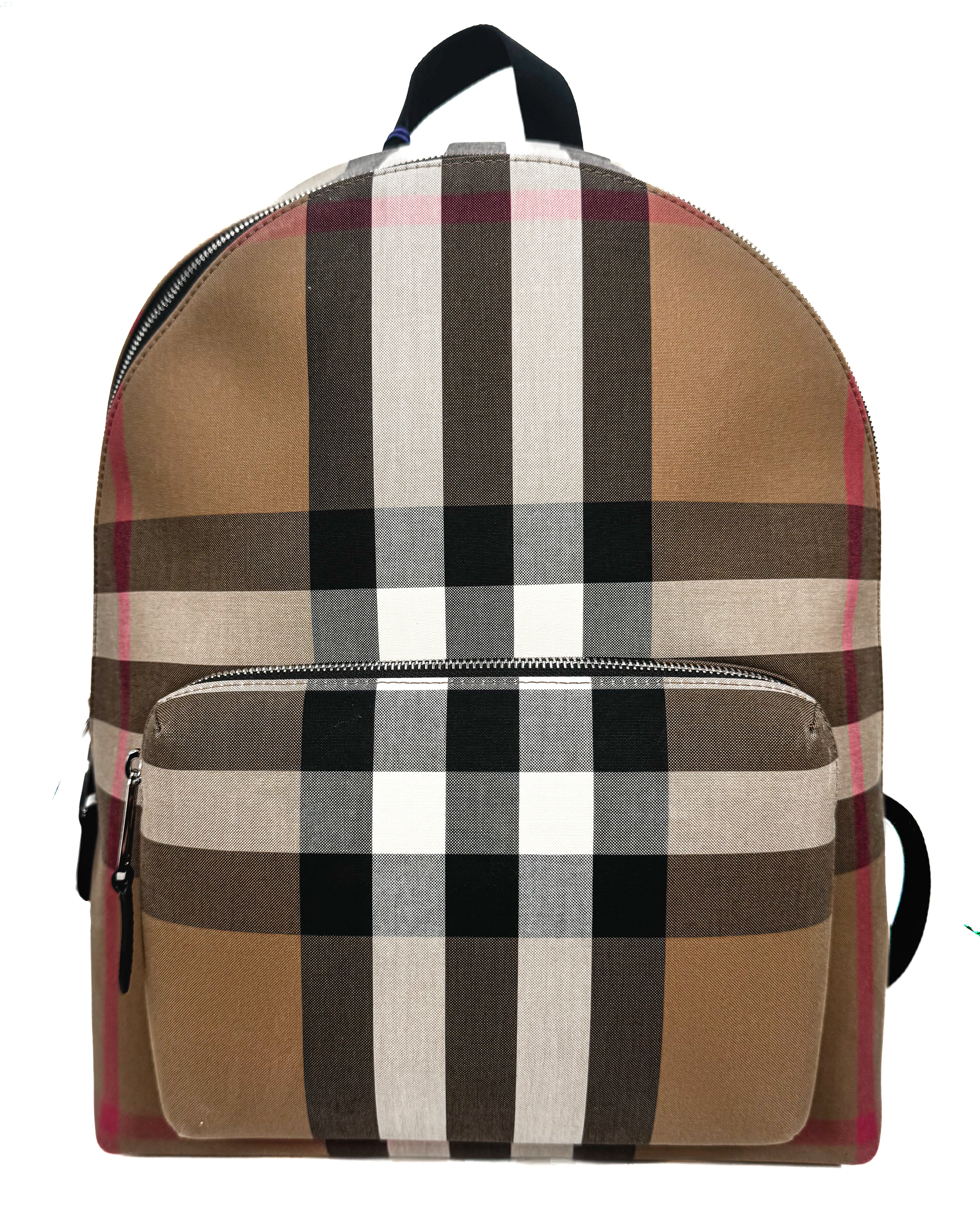 BURBERRY - ML JEFF CHK WOC TAUPE BROWN