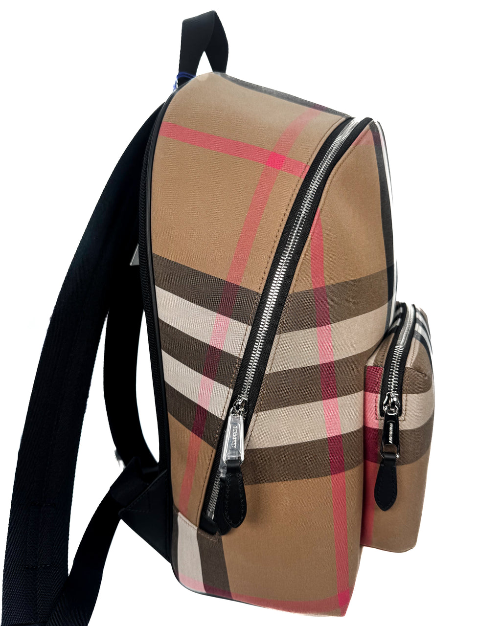 BURBERRY - ML JEFF CHK WOC TAUPE BROWN