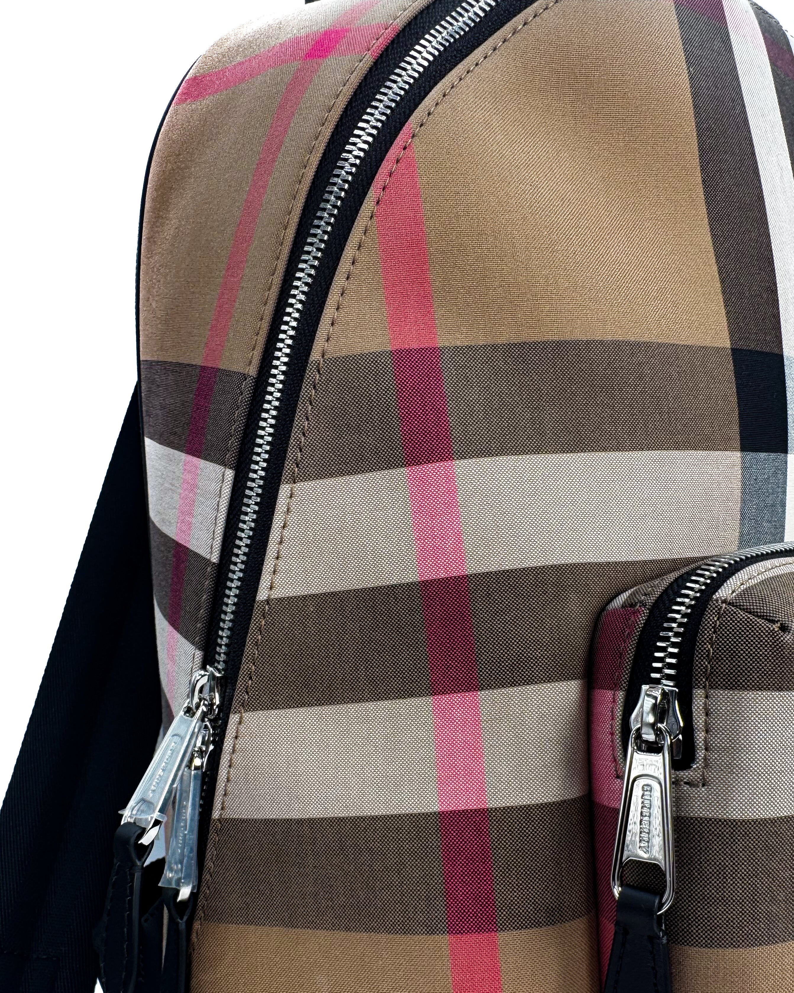 BURBERRY - ML JEFF CHK WOC TAUPE BROWN