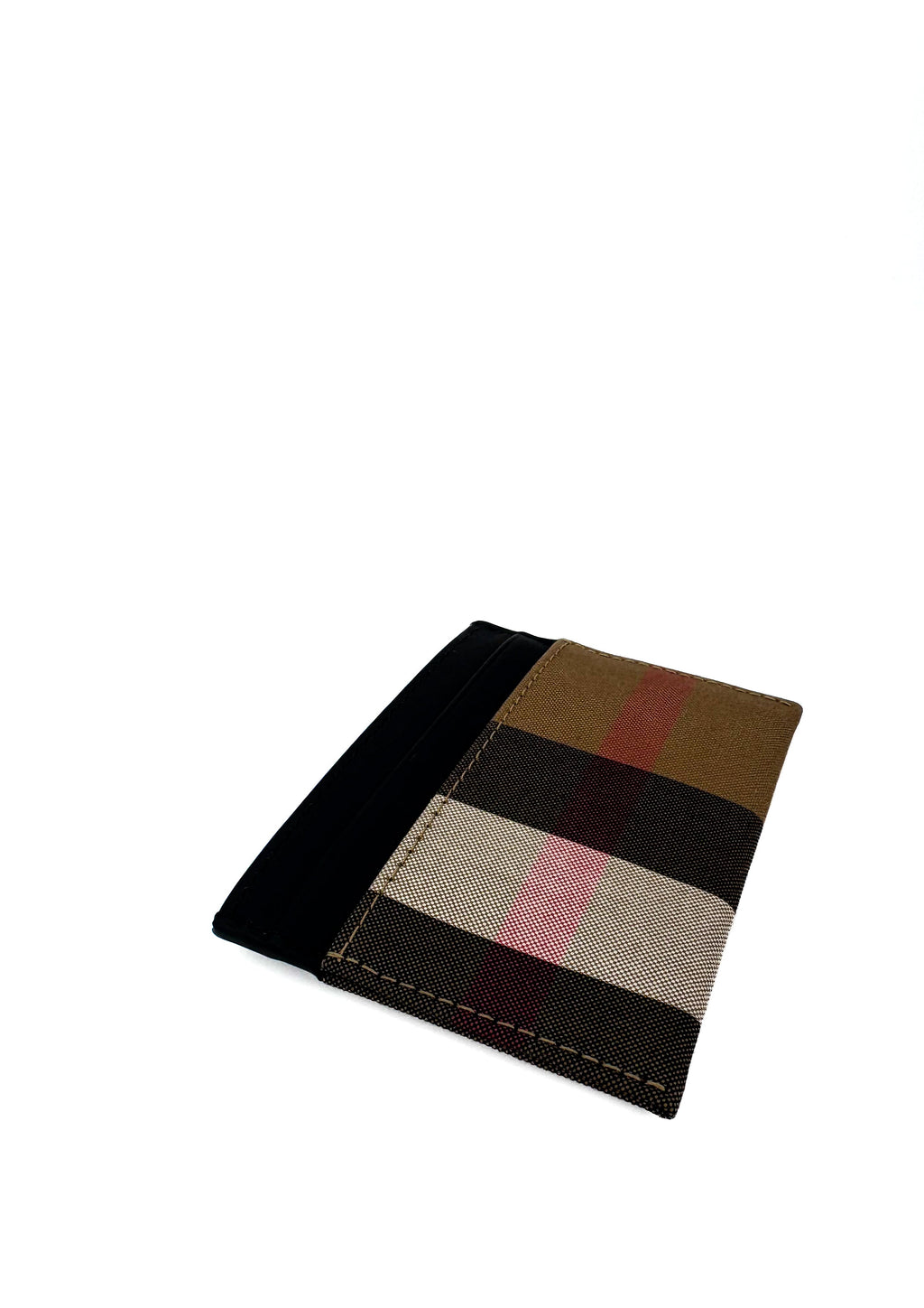 BURBERRY - MS SANDON CHECK TAUPE BROWN