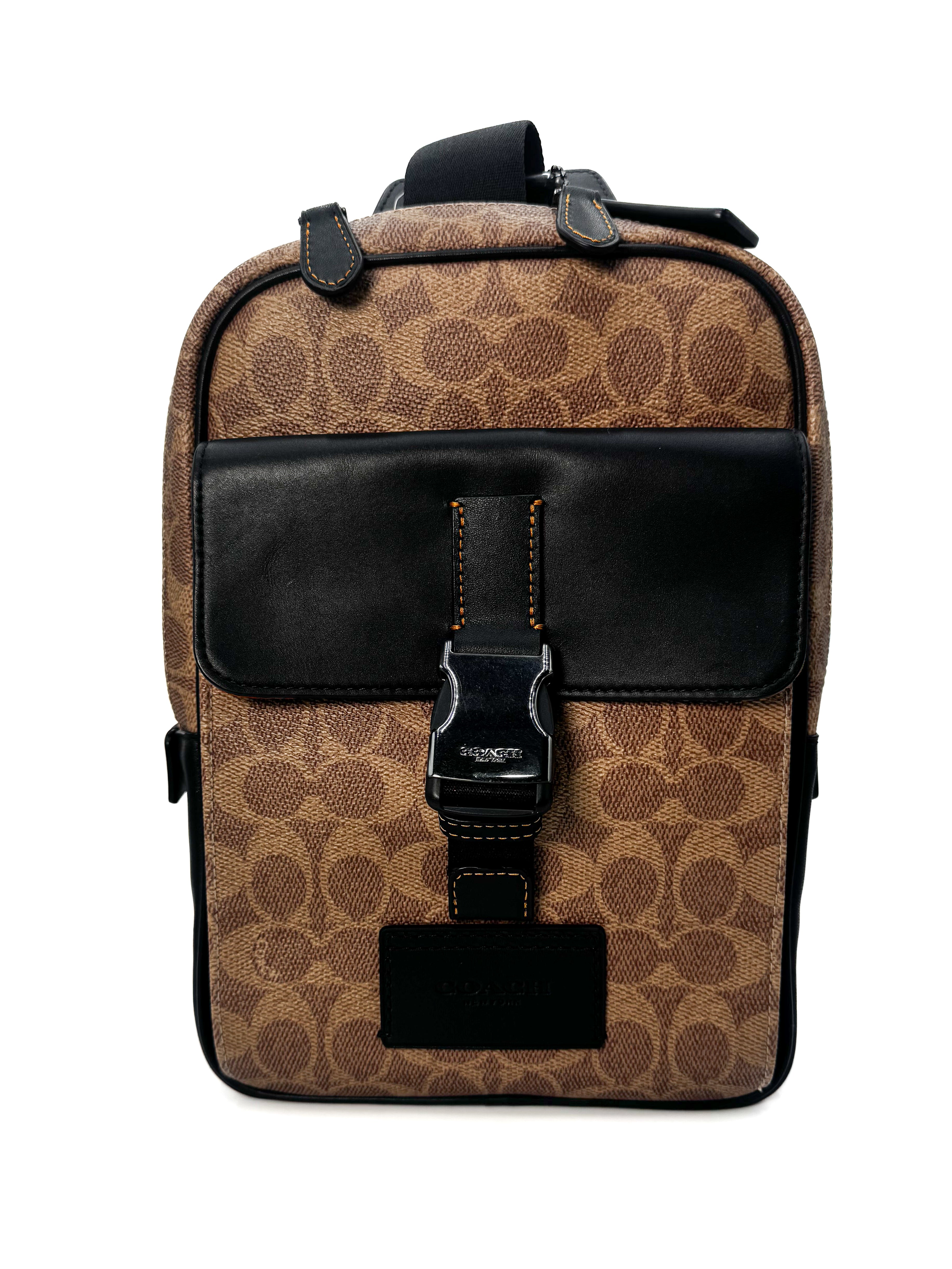 COACH - TRACK PACK SIGNATURE QB/TAN/BLACK