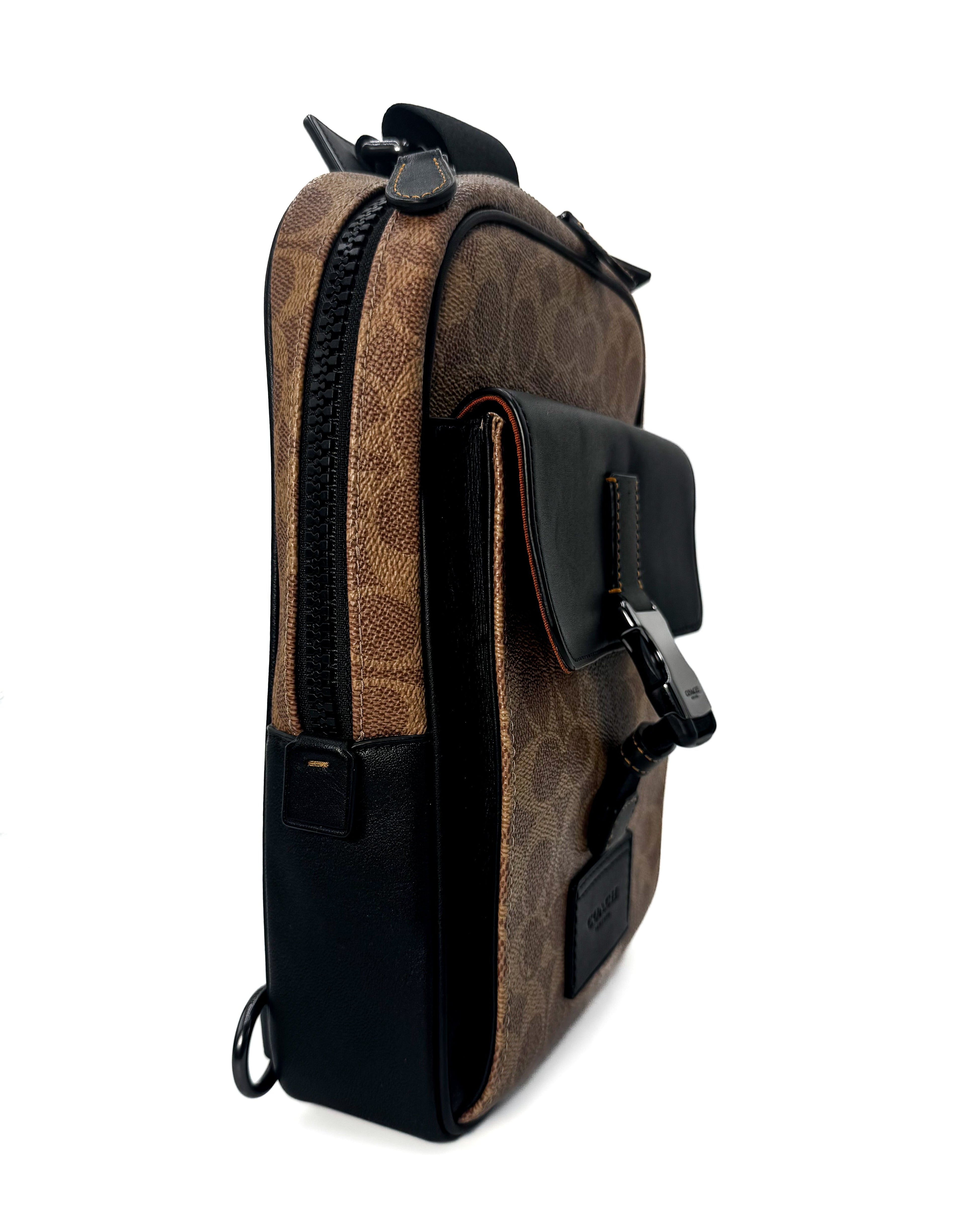 COACH - TRACK PACK SIGNATURE QB/TAN/BLACK