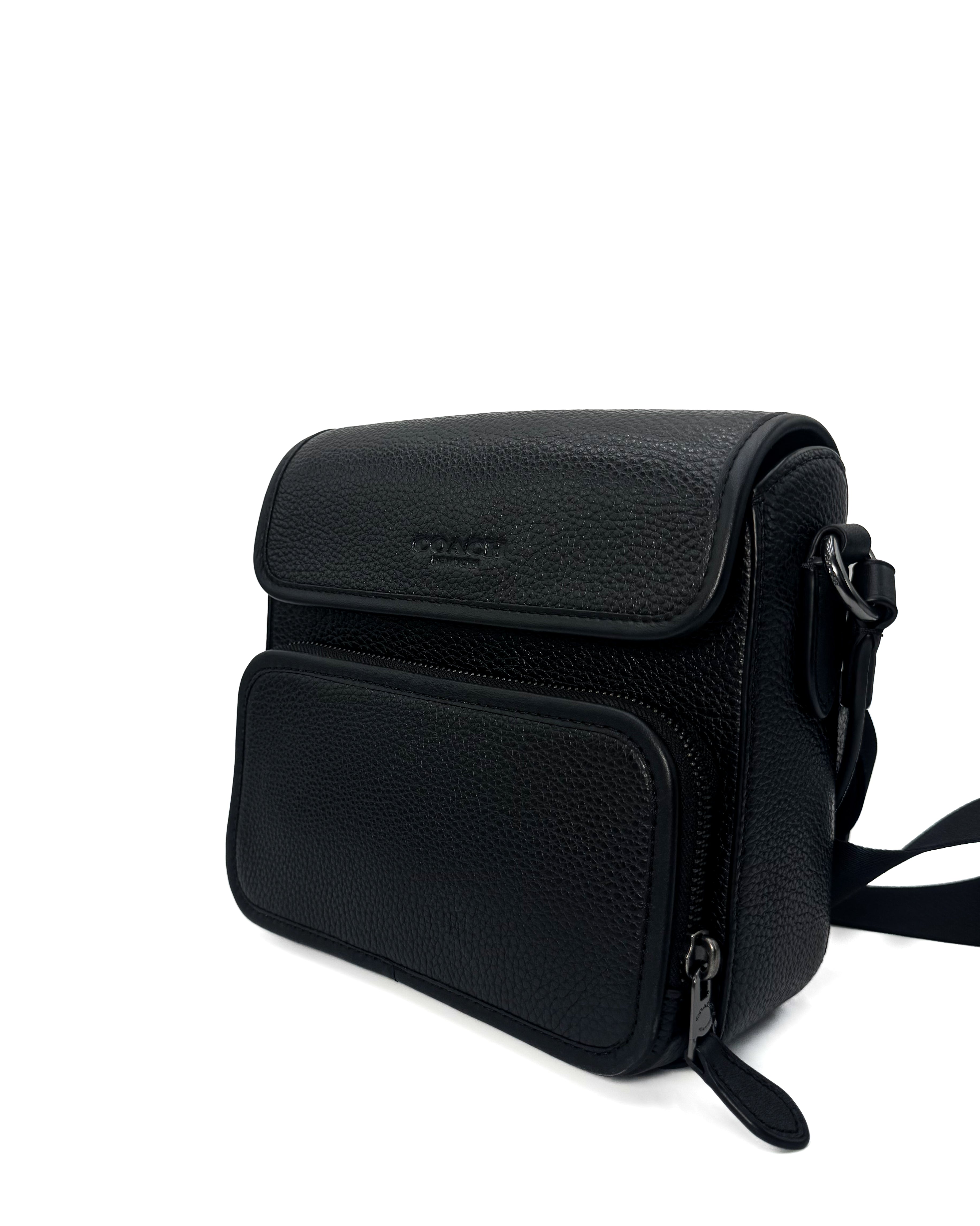 COACH - SULLVN FLP SIGNATURE BLACK
