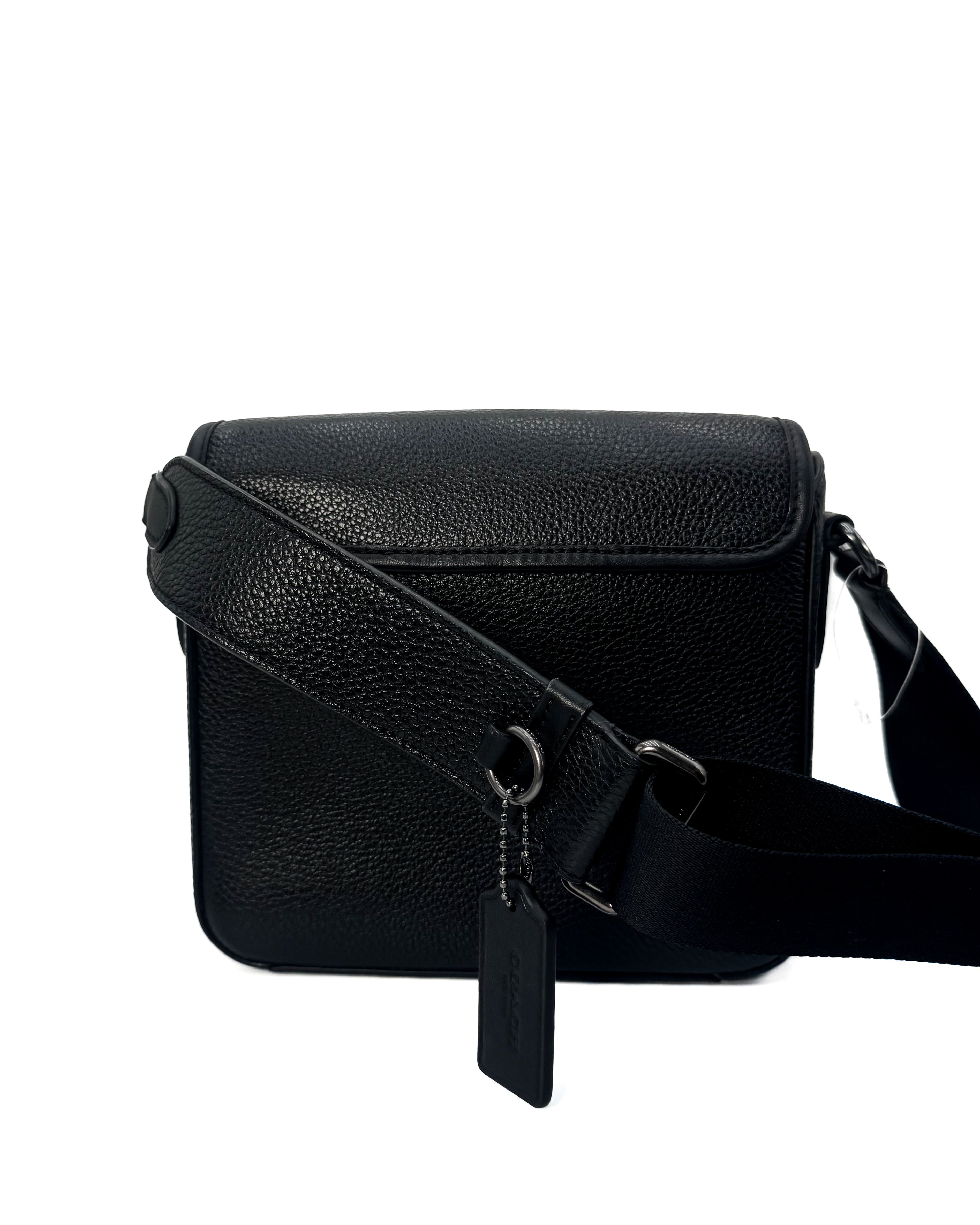 COACH - SULLVN FLP SIGNATURE BLACK