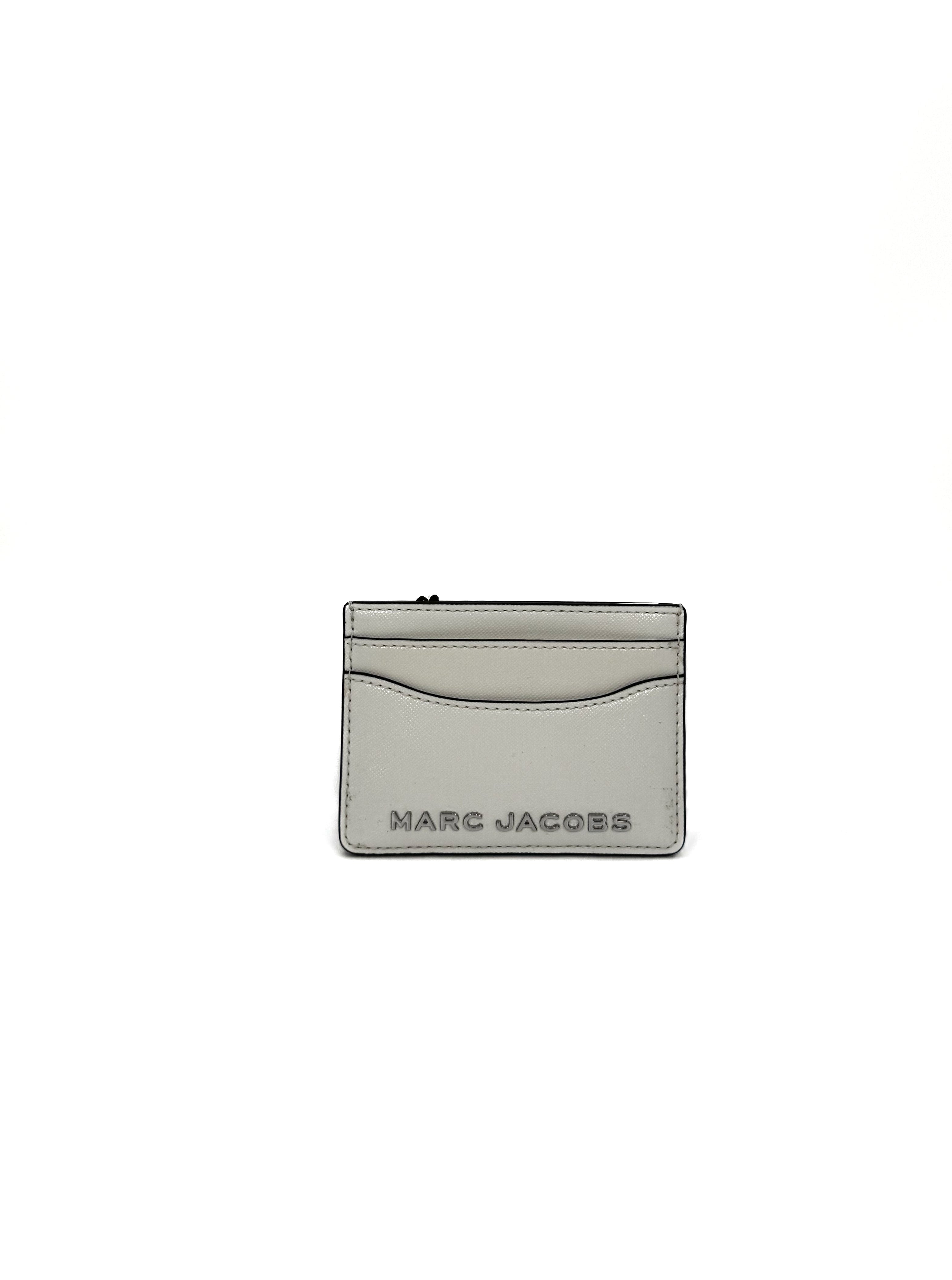 MARC JACOBS - THE LEATHER CARD CASE COTTON