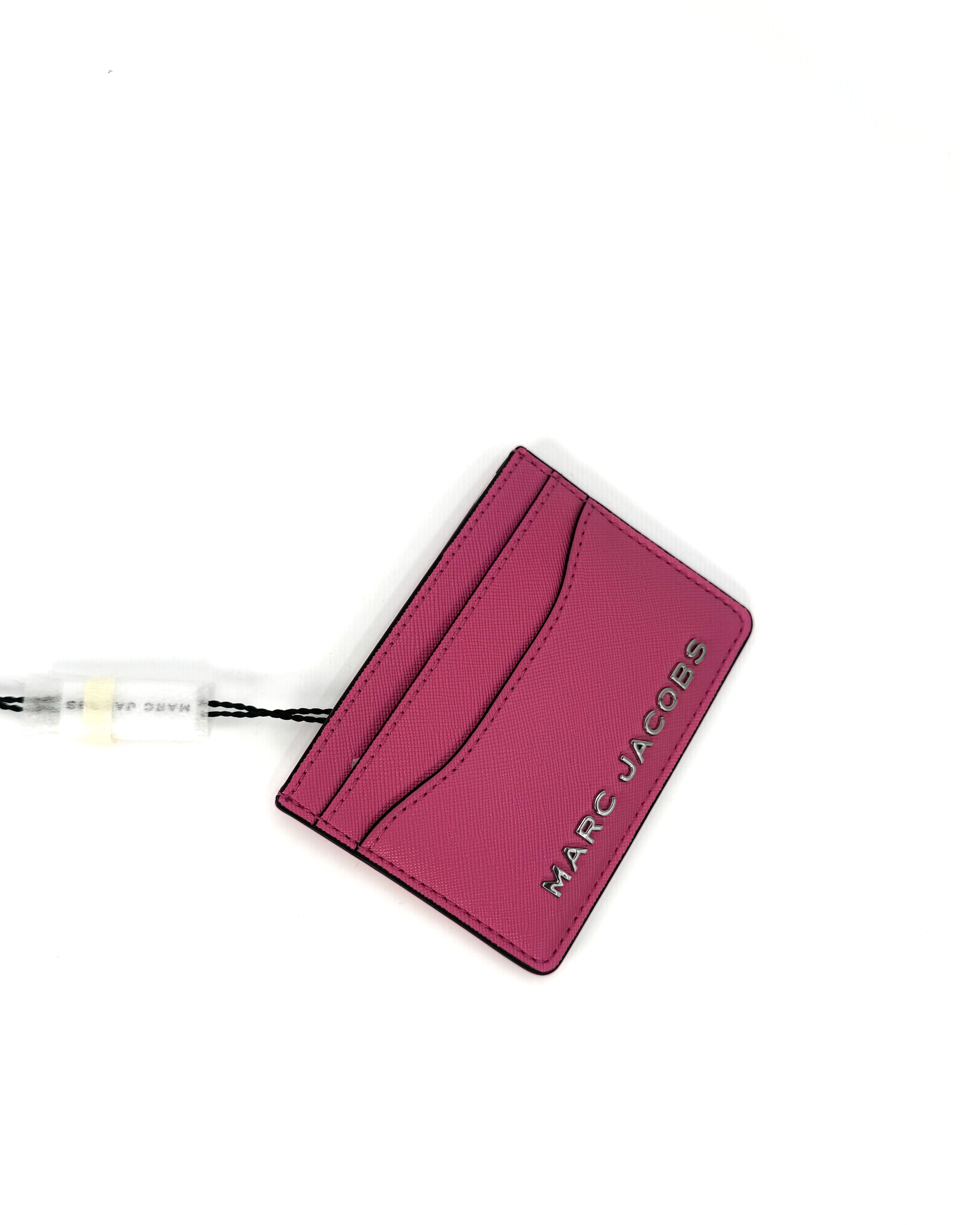 MARC JACOBS - THE LEATHER CARD CASE PETAL PINK