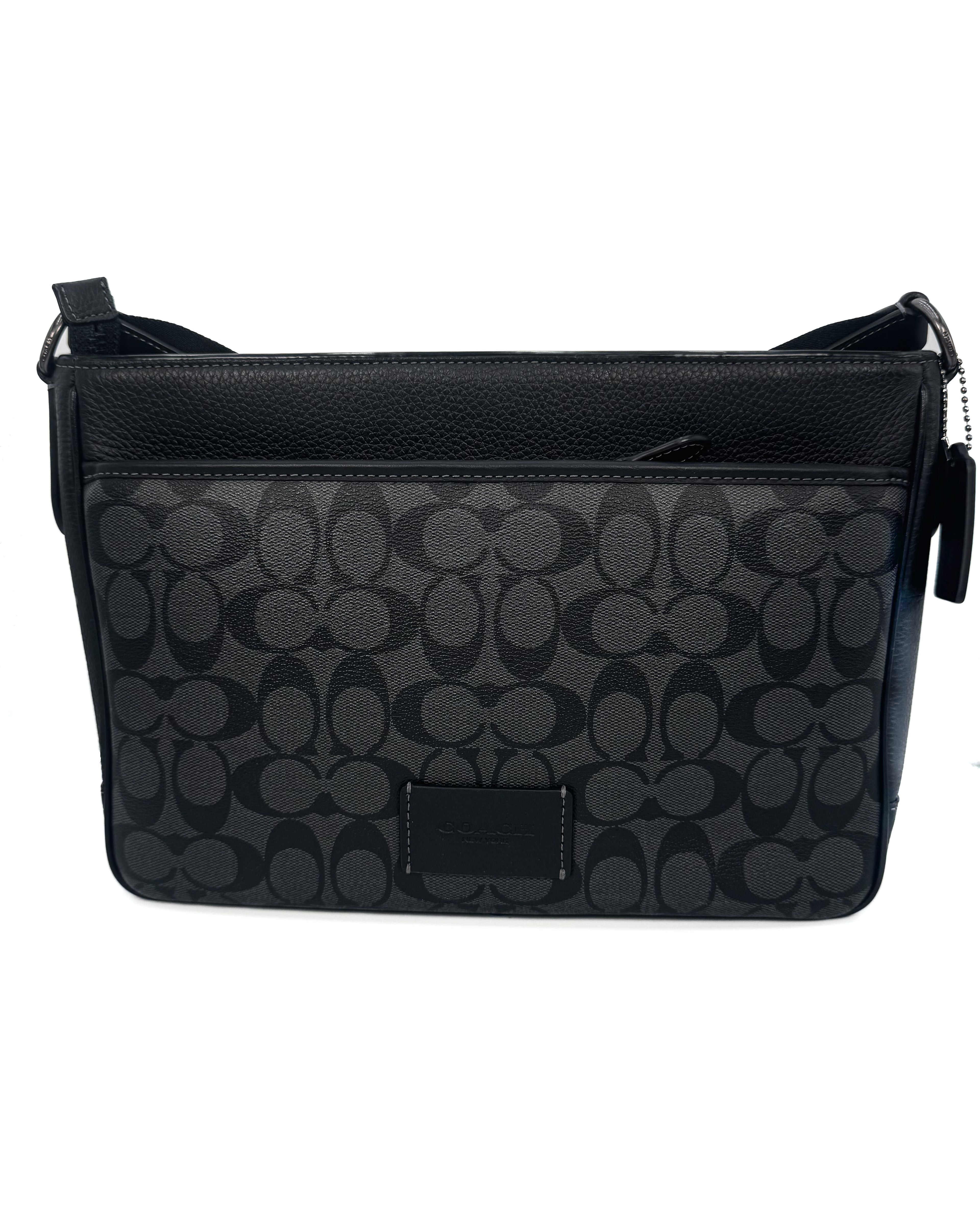 COACH - DISTRIC CROSSBODY SIGNATURE QB/CHARCOAL/BLACK