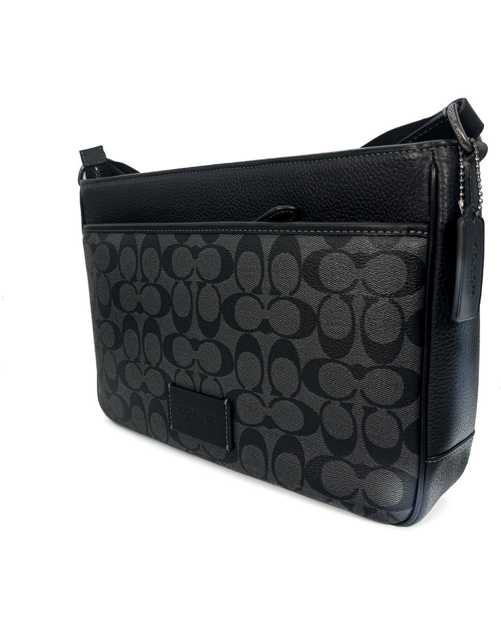 COACH - DISTRIC CROSSBODY SIGNATURE QB/CHARCOAL/BLACK