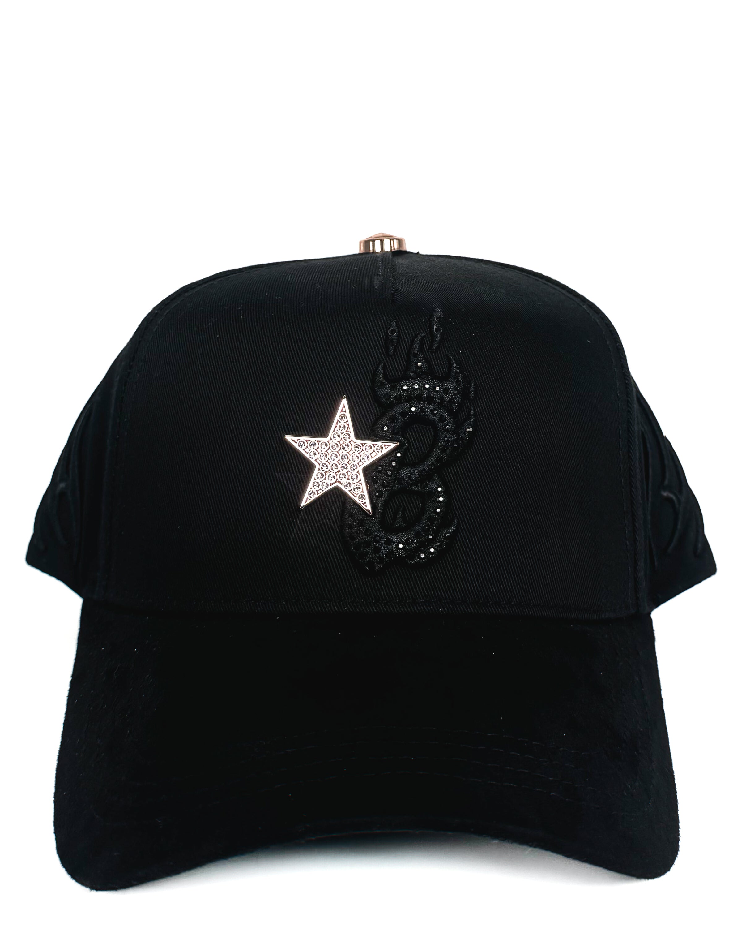 BARBAS HATS - B STAR BLACK