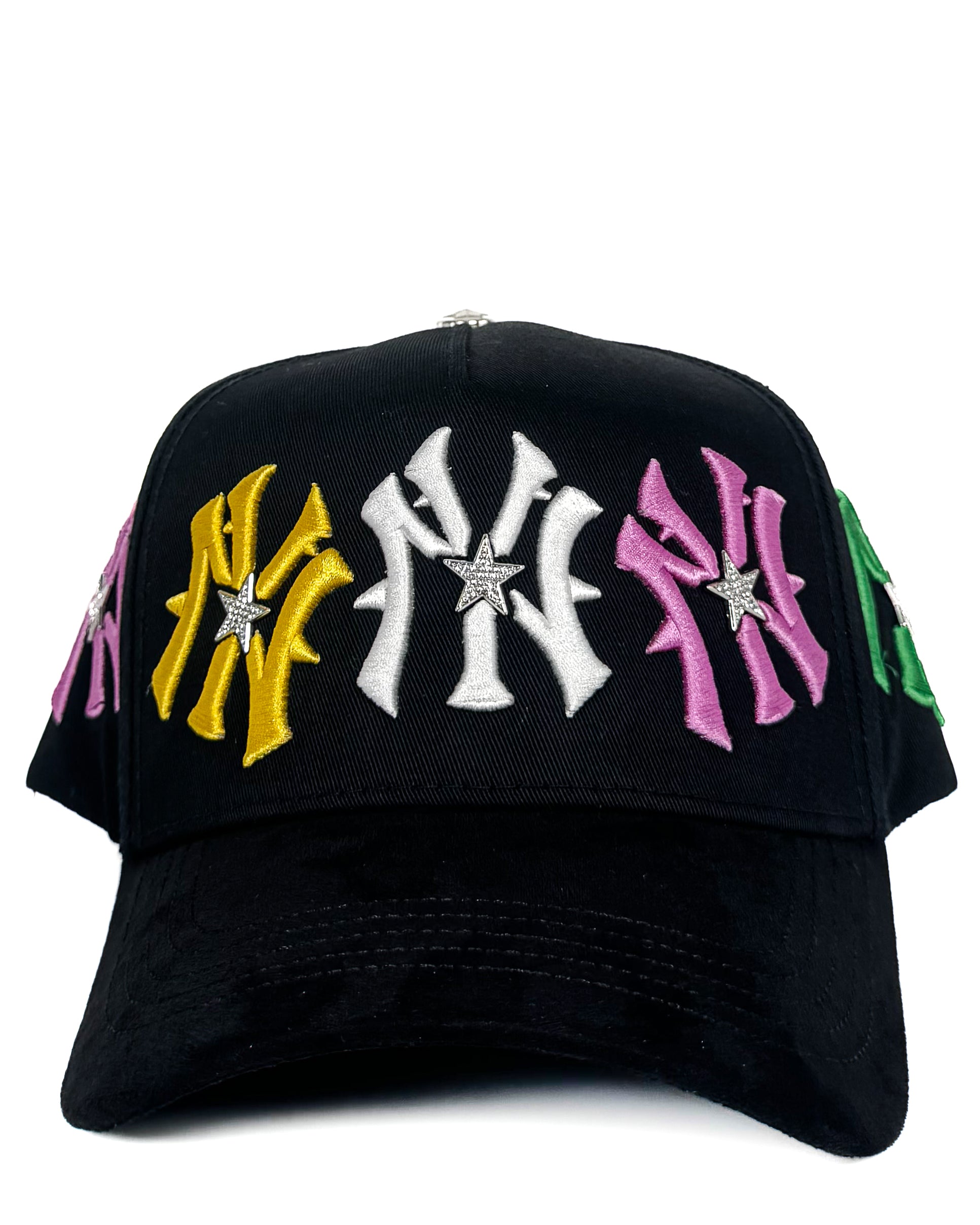STAR HATS CLUB - NY COLORS ALL AROUND BLACK