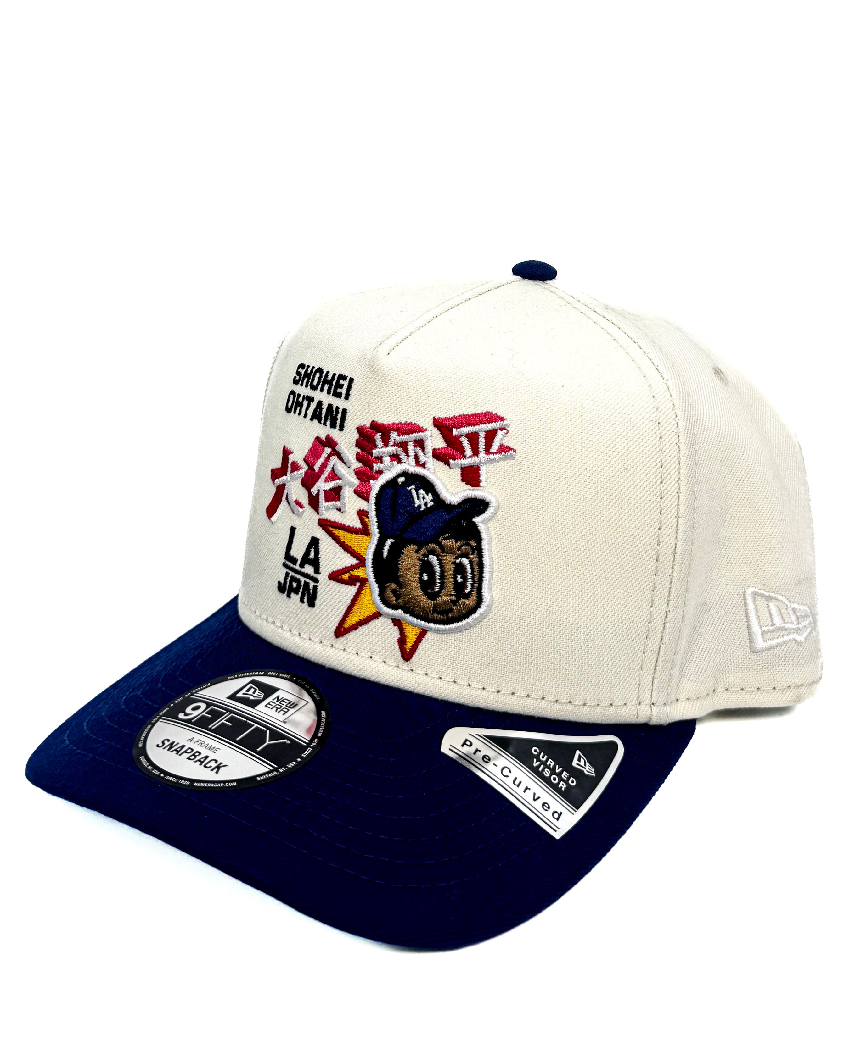 NEW ERA - CURVE LOSDOD CHEROMED KRYL 2T OHTANI OSFA BLUE/BEIGE