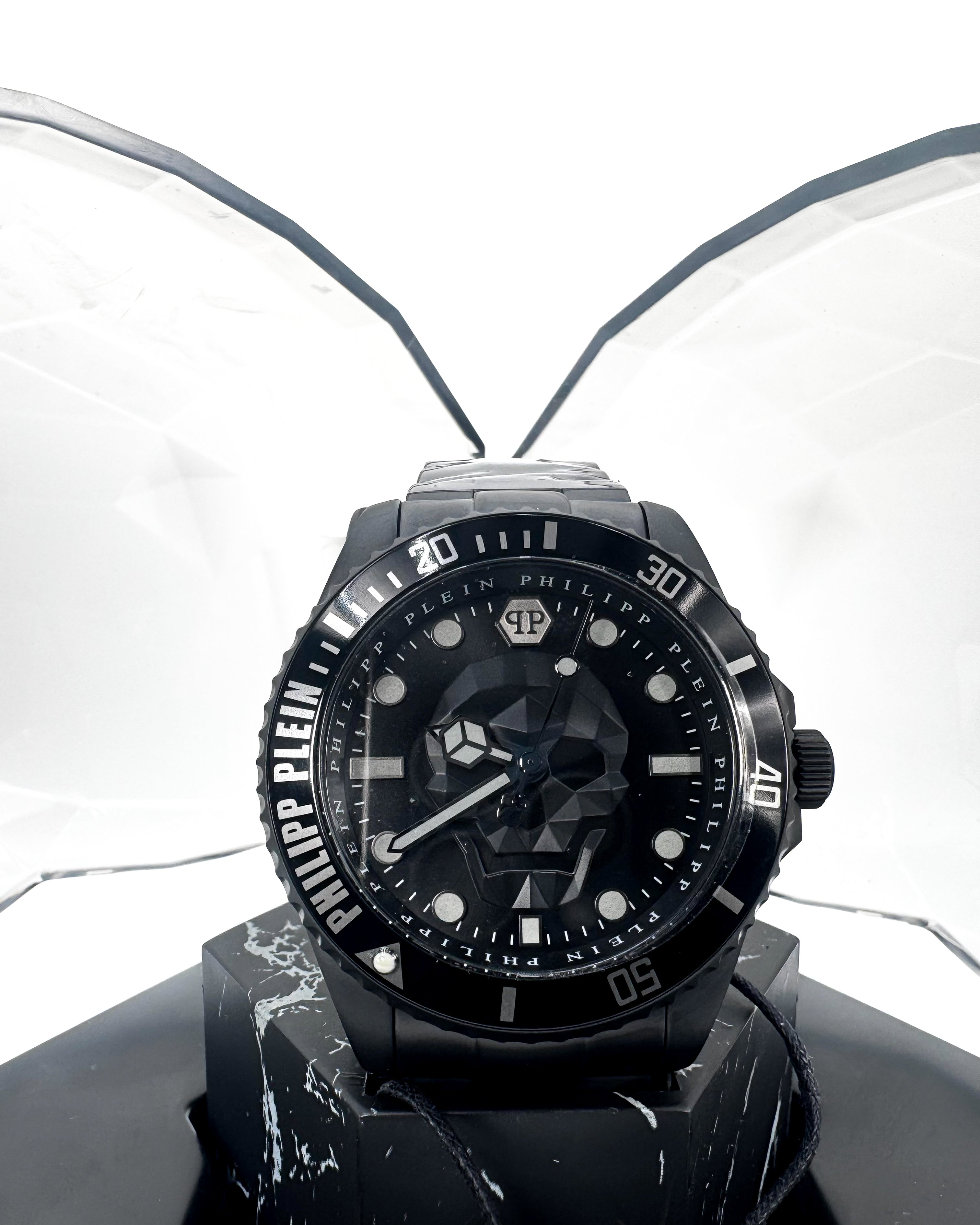 PHILIPP PLEIN - THE $KULL DRIVER BLACK