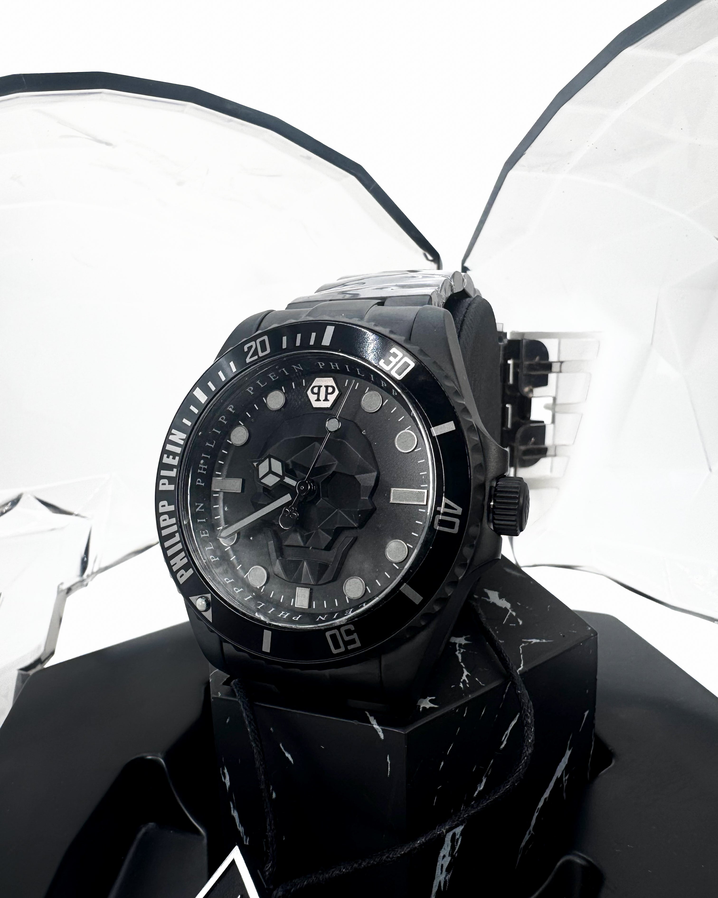 PHILIPP PLEIN - THE $KULL DRIVER BLACK