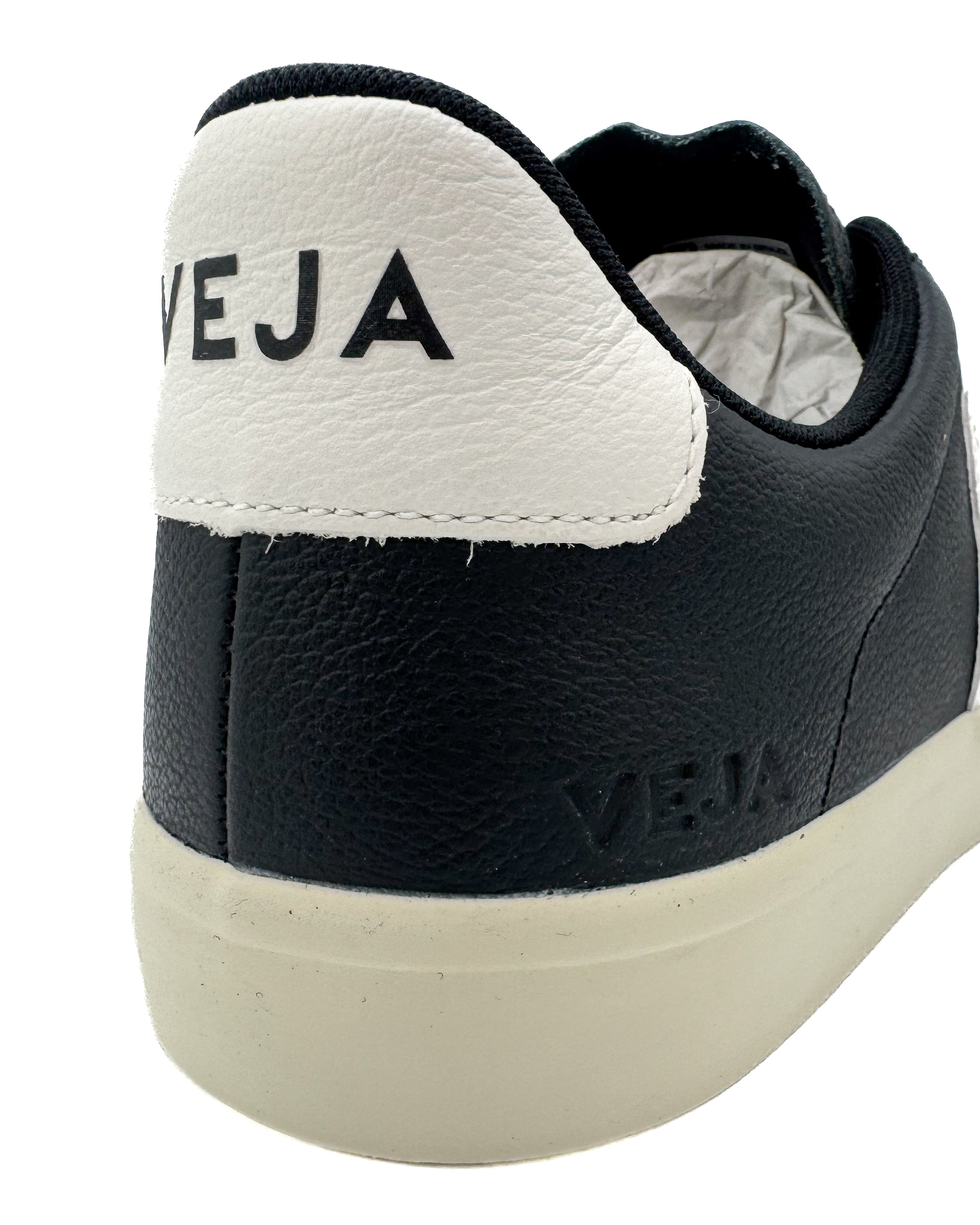VEJA - CAMPO CHROMEFREE LEATHER BLACK/WHITE