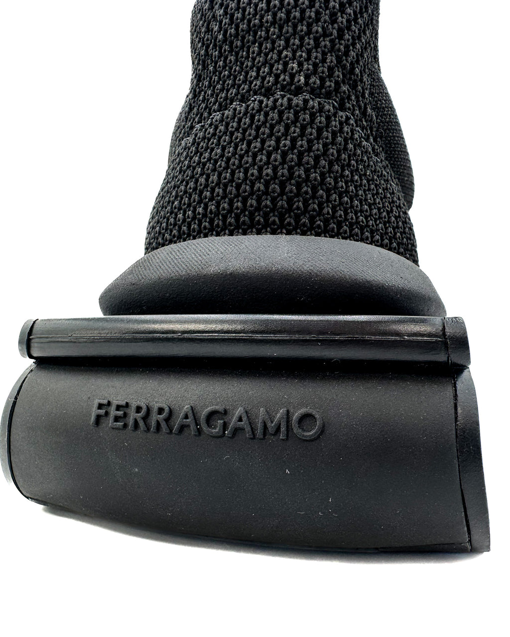 FERRAGAMO - NIMA KNIT NERO/ANTRA