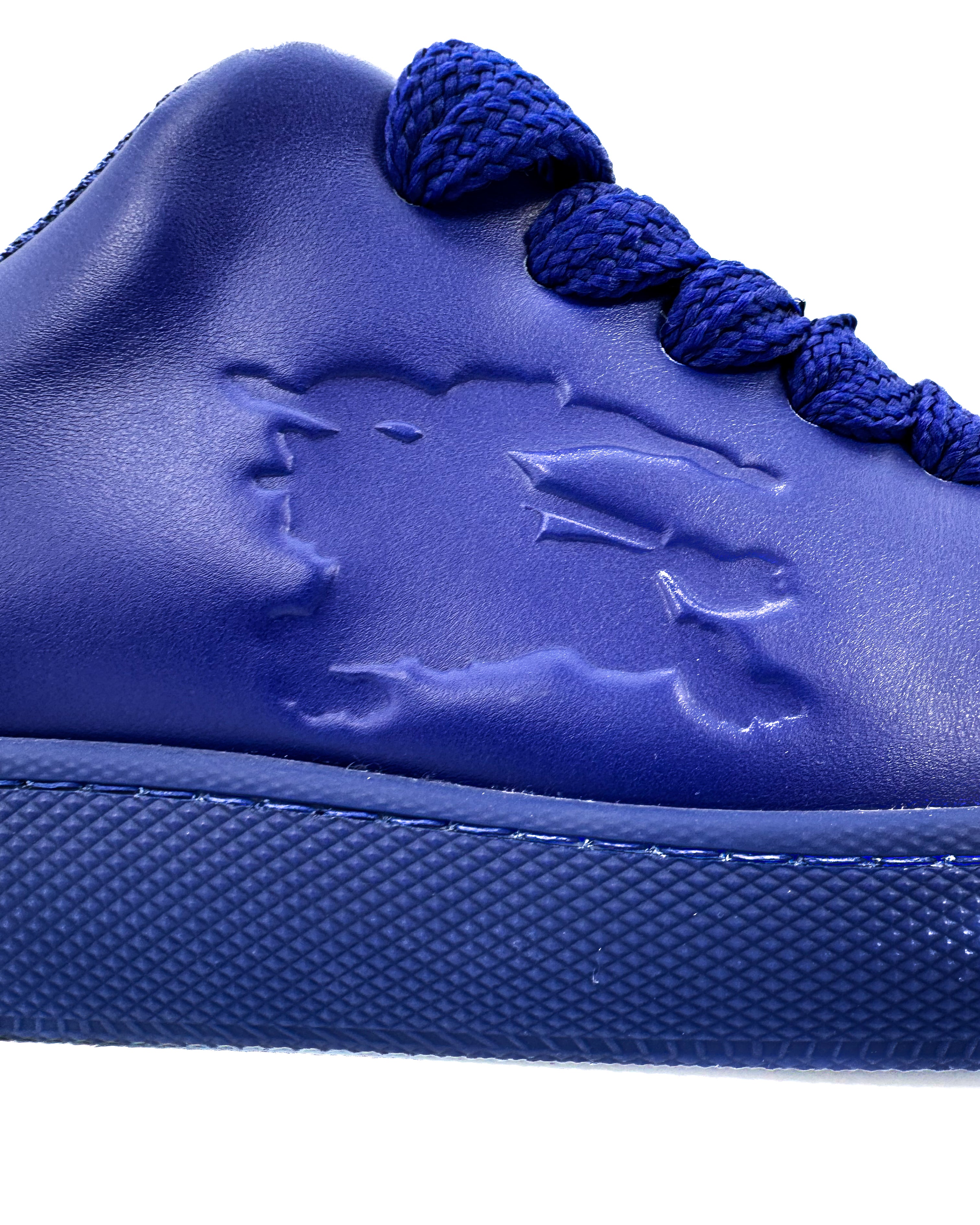 BURBERRY - LOW TOP TRAINER ON RUBBER SOLE KNIGHT