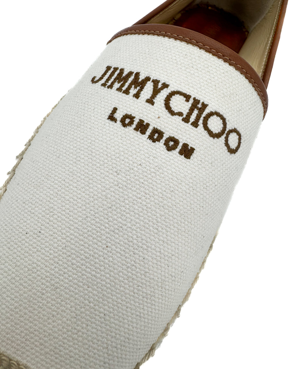 JIMMY CHOO - DRUE FLAT BEIGE