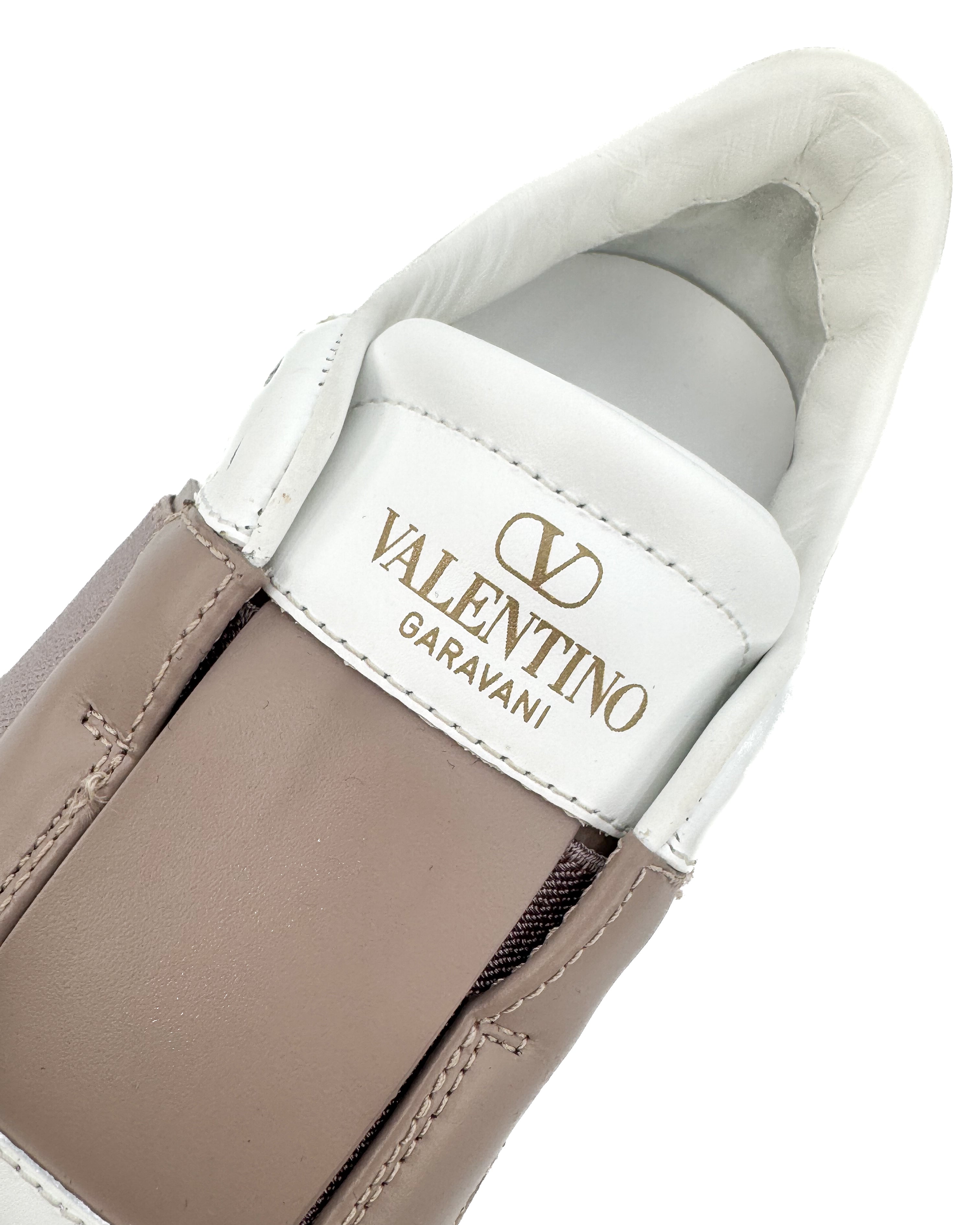 VALENTINO - GARAVANI OPEN LOW-TOP BIANCO/P