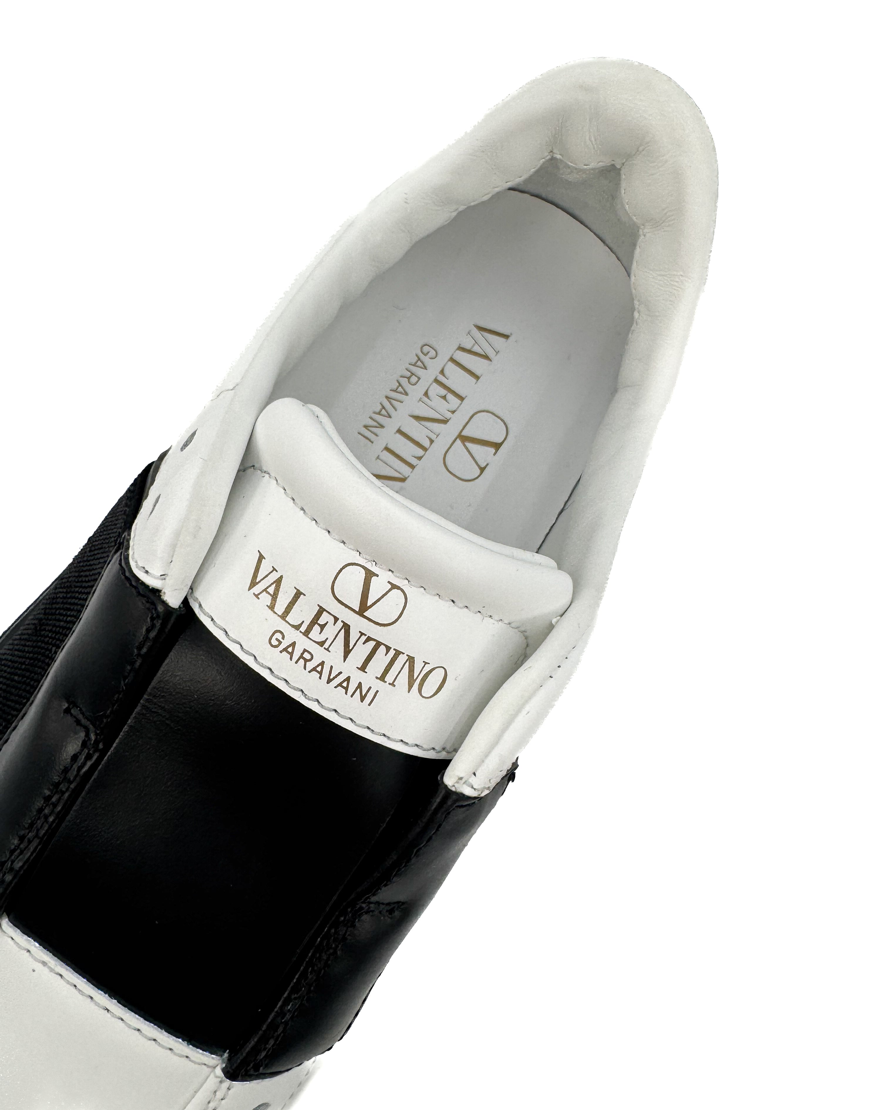 VALENTINO - GARAVANI ROCKSTUD BIANCO/NERO
