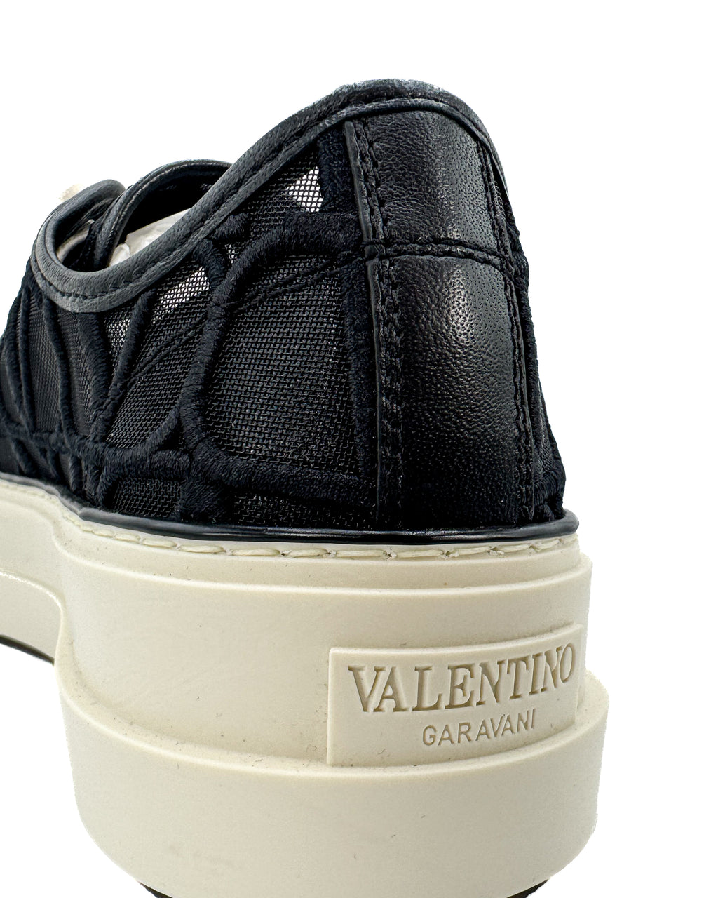 VALENTINO - TOTALOOP LOW TOP BLACK