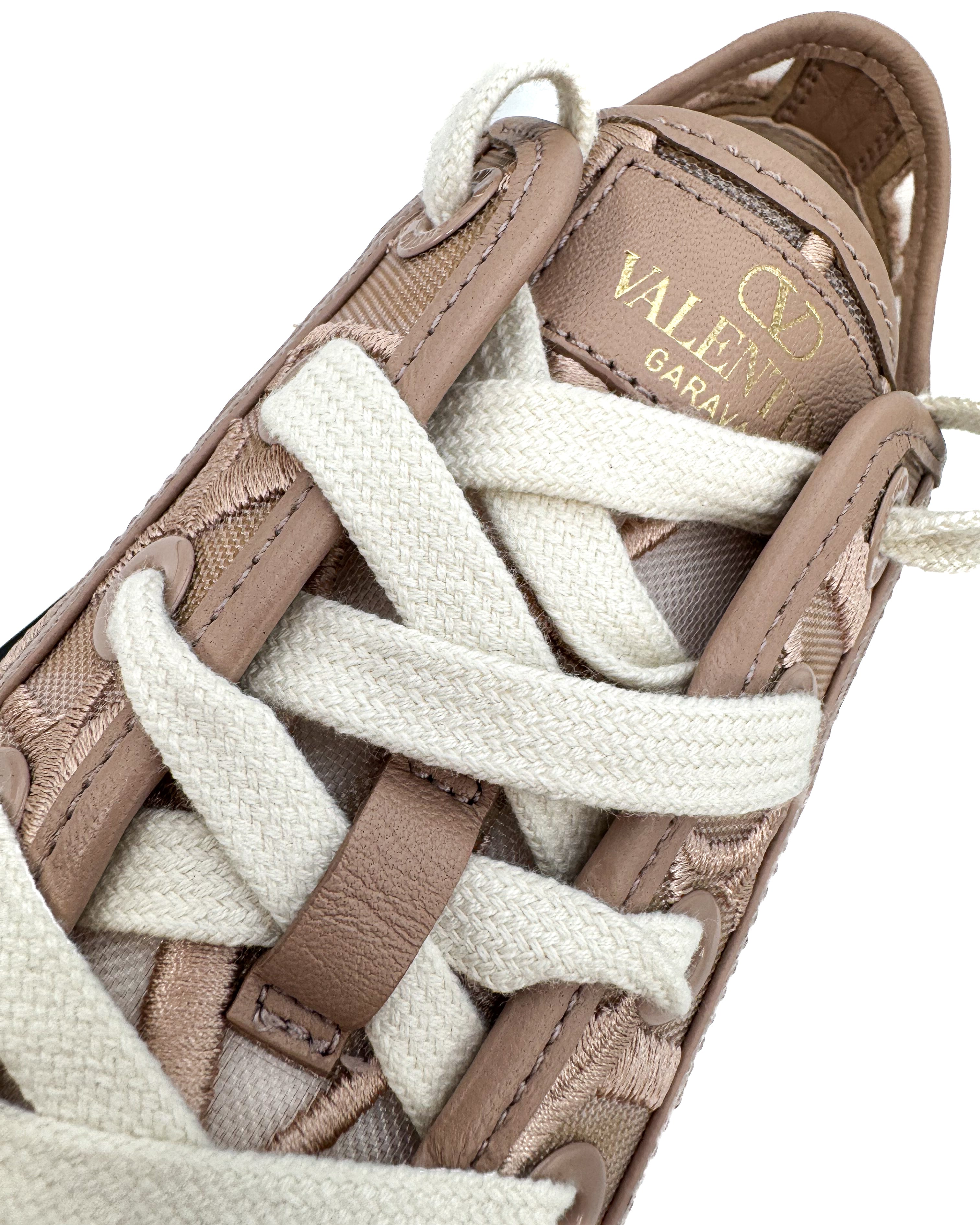 VALENTINO - TOTALOOP LOW TOP PINK