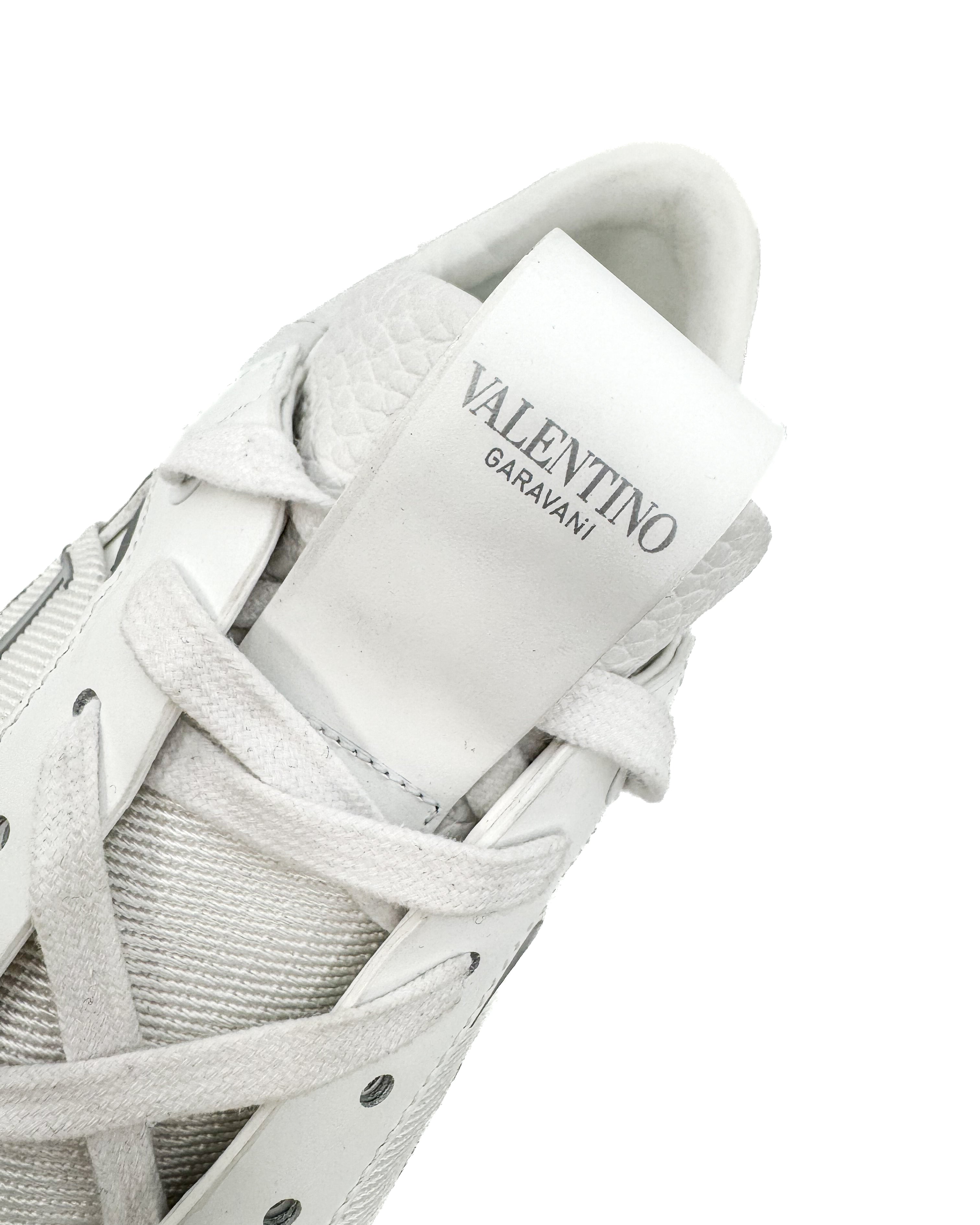 VALENTINO - VL7N LOWTOP WHITE/SILVER