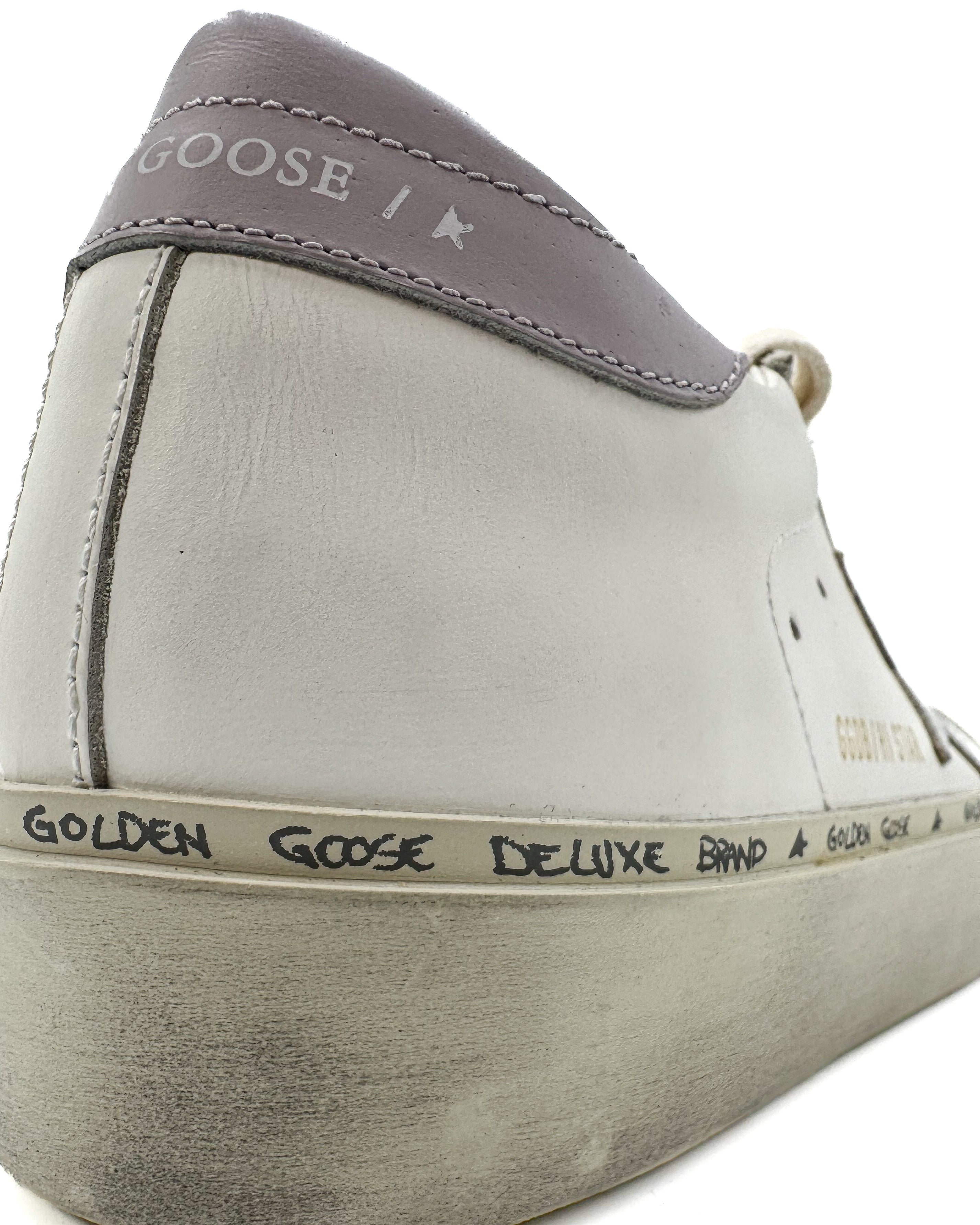 GOLDEN GOOSE - HI -STAR WHITE/SILVER/LILAC