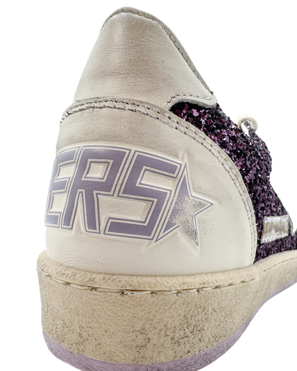 GOLDEN GOOSE - BALL STAR PURPLE/ WHITE