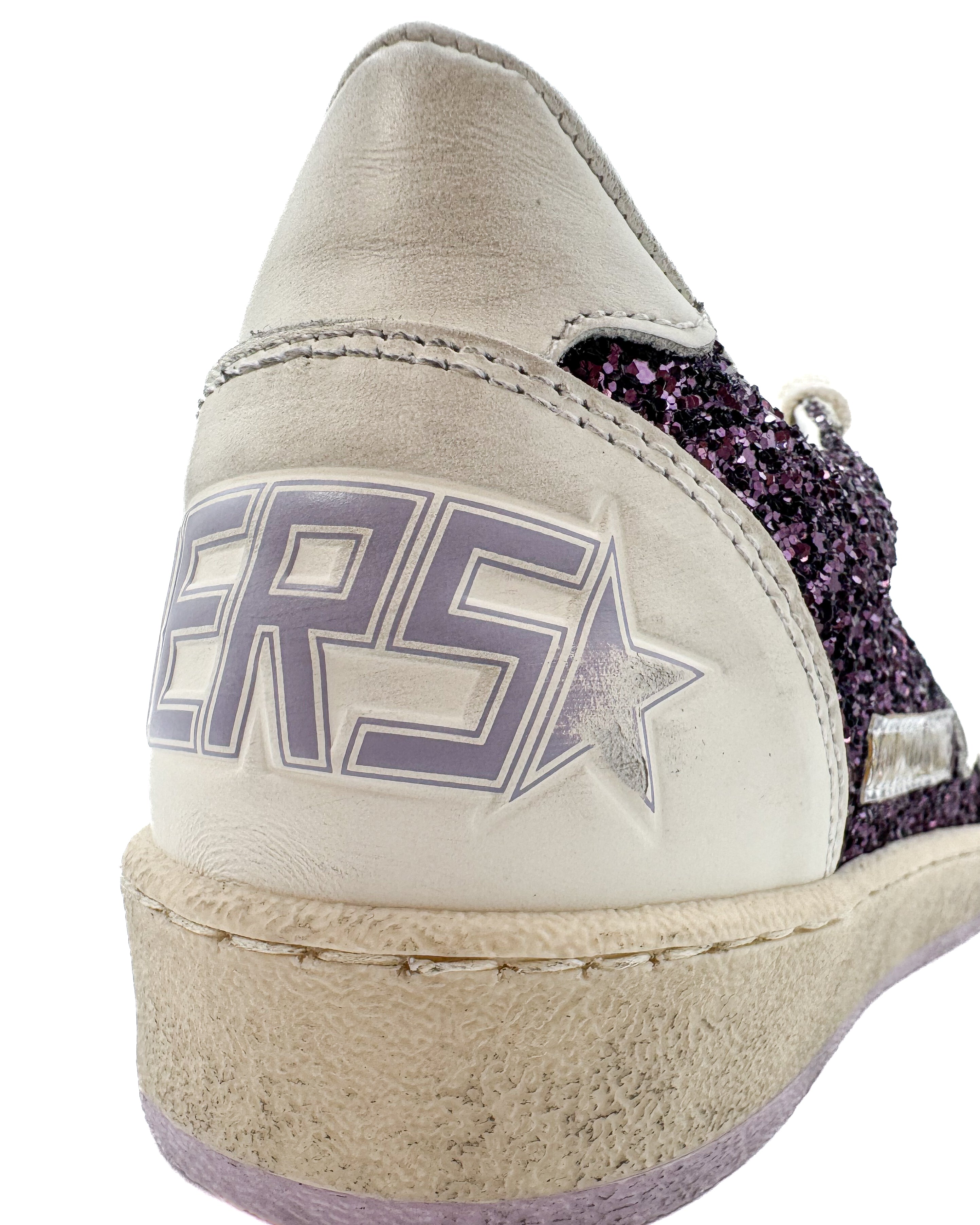GOLDEN GOOSE - BALL STAR PURPLE/ WHITE