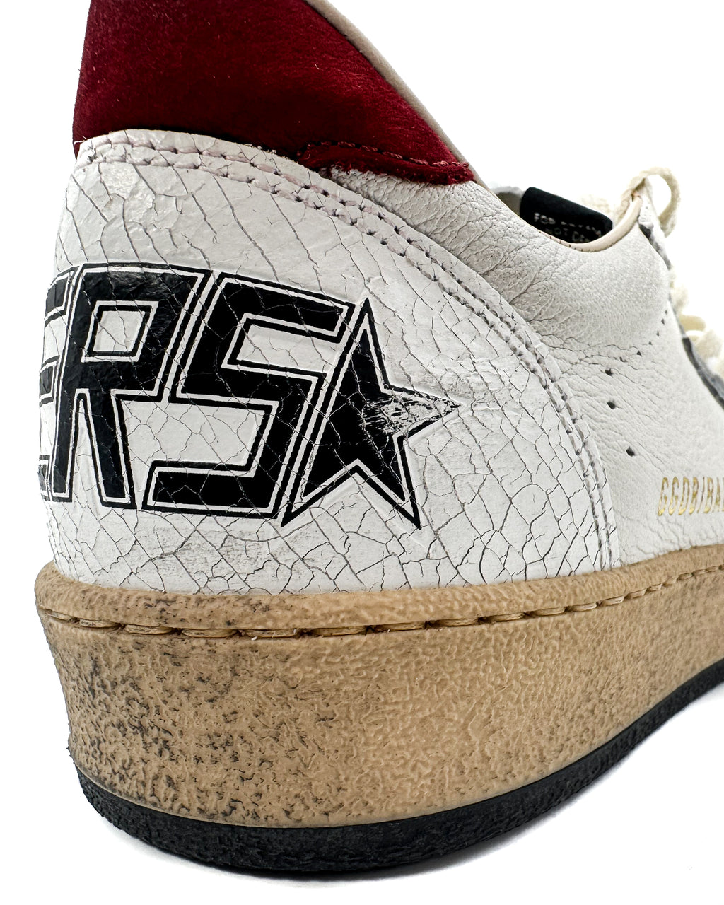 GOLDEN GOOSE - BALL STAR WHITE/SILVER BLUE/RED