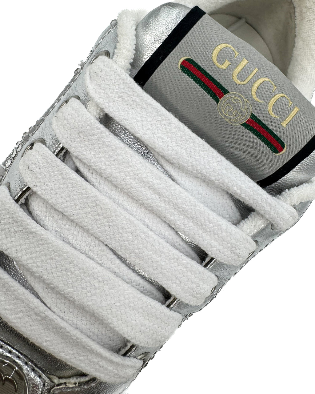 GUCCI - NAPPA SILK/POLI SILVER/LIG.GREY/SILV