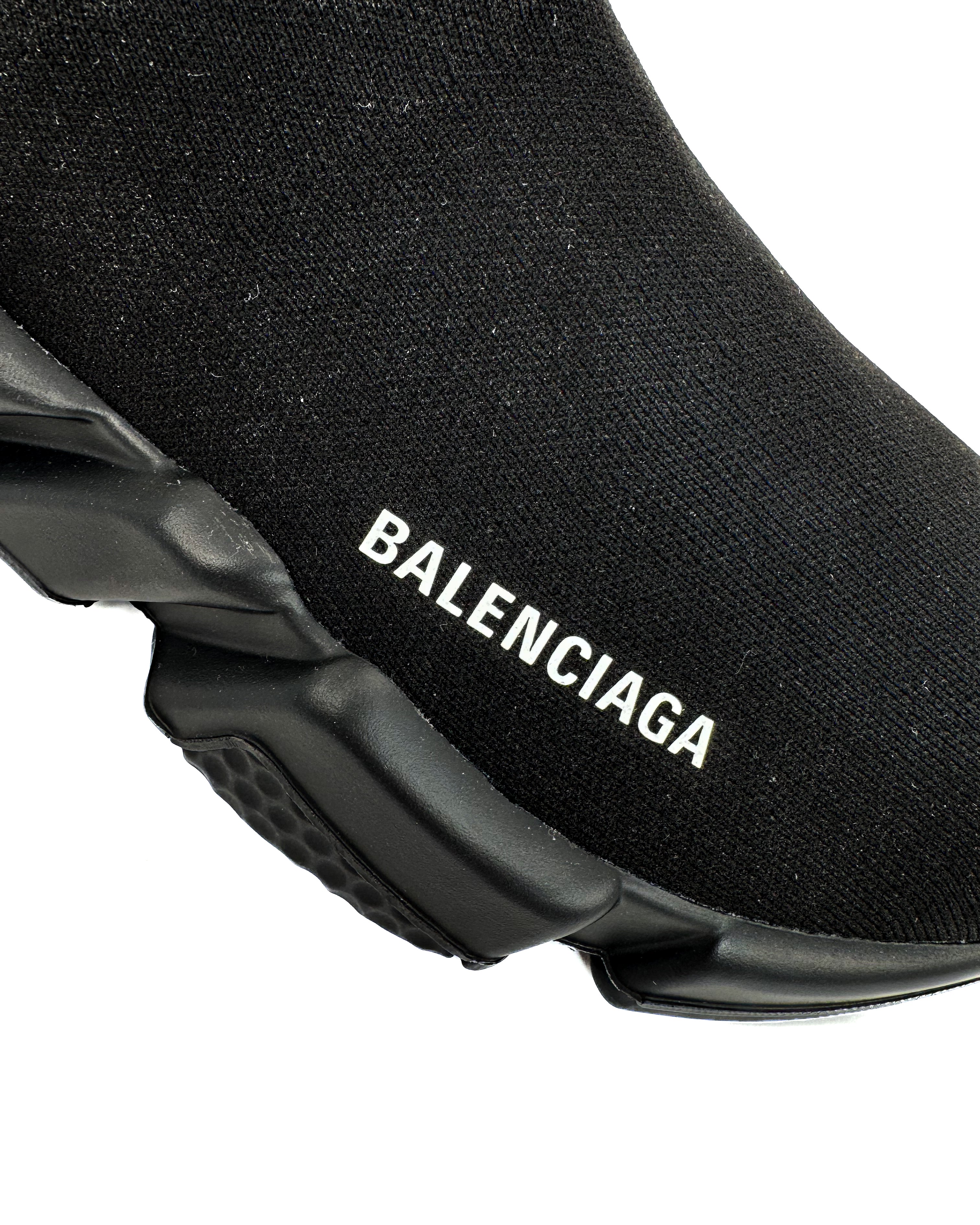 BALENCIAGA - SPEED LT SNEAKER NEW RECYCLED KNIT/SOLEMONOC. BLACK