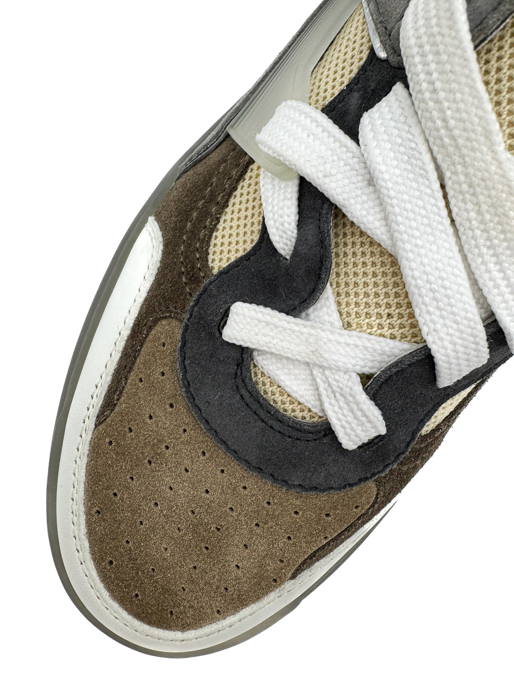 CHRISTIAN LOUBOUTIN - ASTROLOUUBI MID FLAT SAHARIENNE/ SMOKE GREY