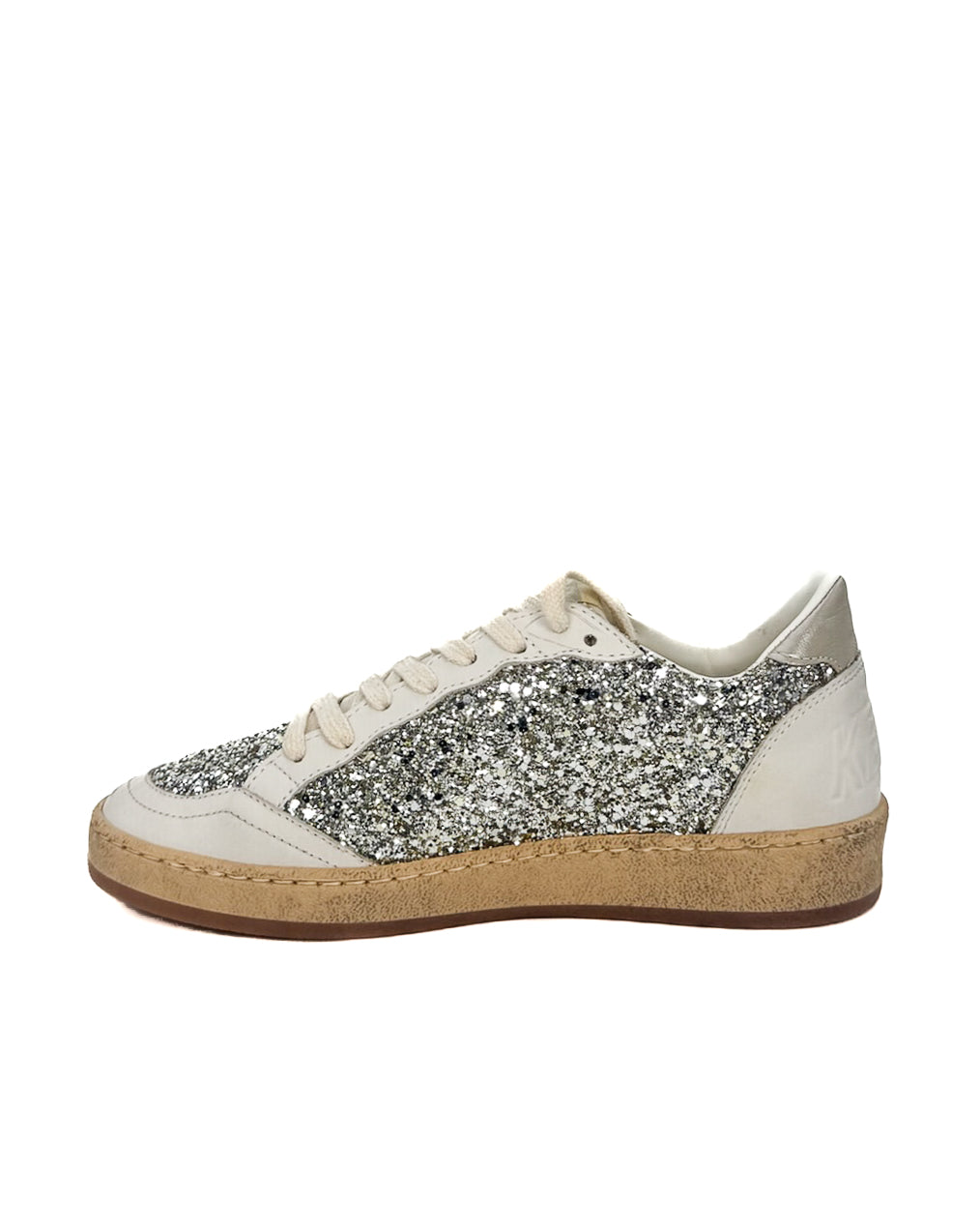 GOLDEN GOOSE - BALL STAR PLATINUIM MILK WITHE