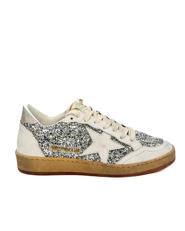 GOLDEN GOOSE - BALL STAR PLATINUIM MILK WITHE