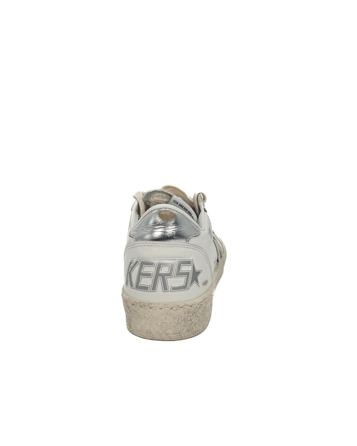 GOLDEN GOOSE - BALL STAR WHITE/SILVER/PLATINU
