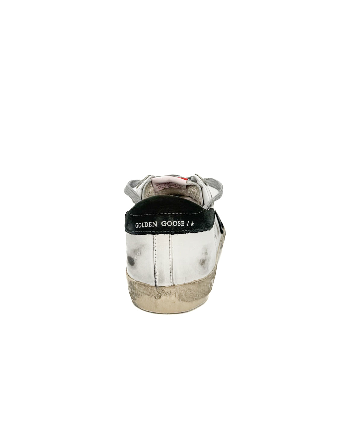 GOLDEN GOOSE - SUPER STAR CLASSIC WITH LIST WHITE/ICE/ARMY GREEN