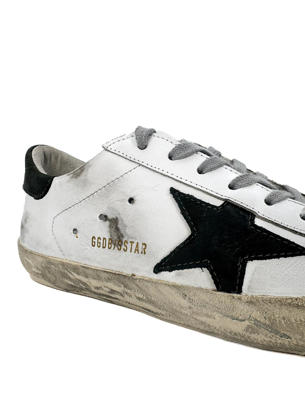 GOLDEN GOOSE - SUPER STAR CLASSIC WITH LIST WHITE/ICE/ARMY GREEN