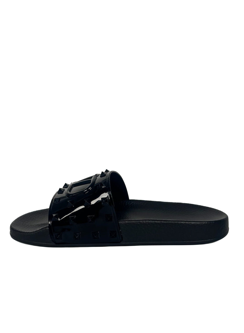 VALENTINO - SUMMER VLOGO SIGNATURE SILDER BLACK