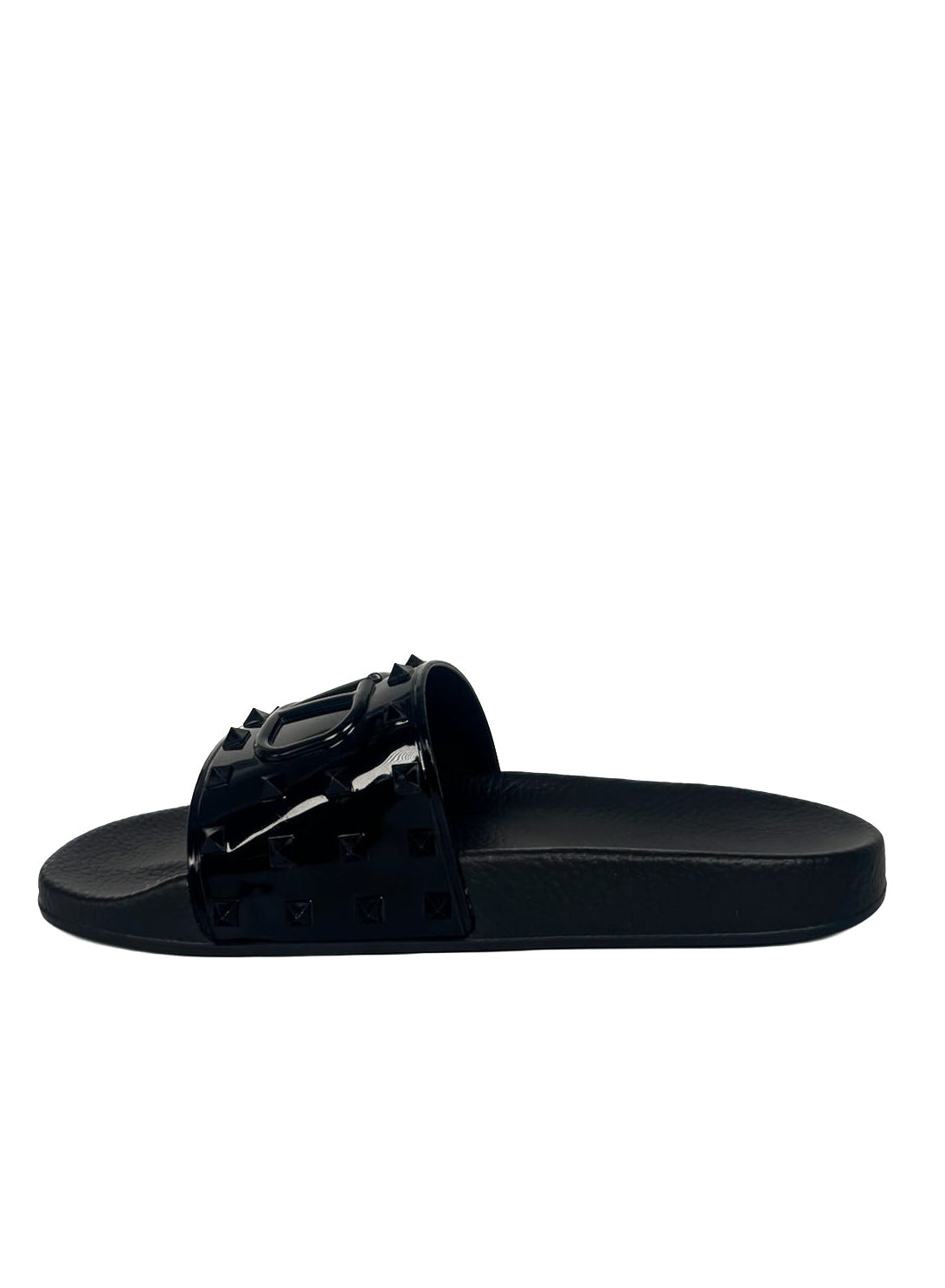 VALENTINO - SUMMER VLOGO SIGNATURE SILDER BLACK