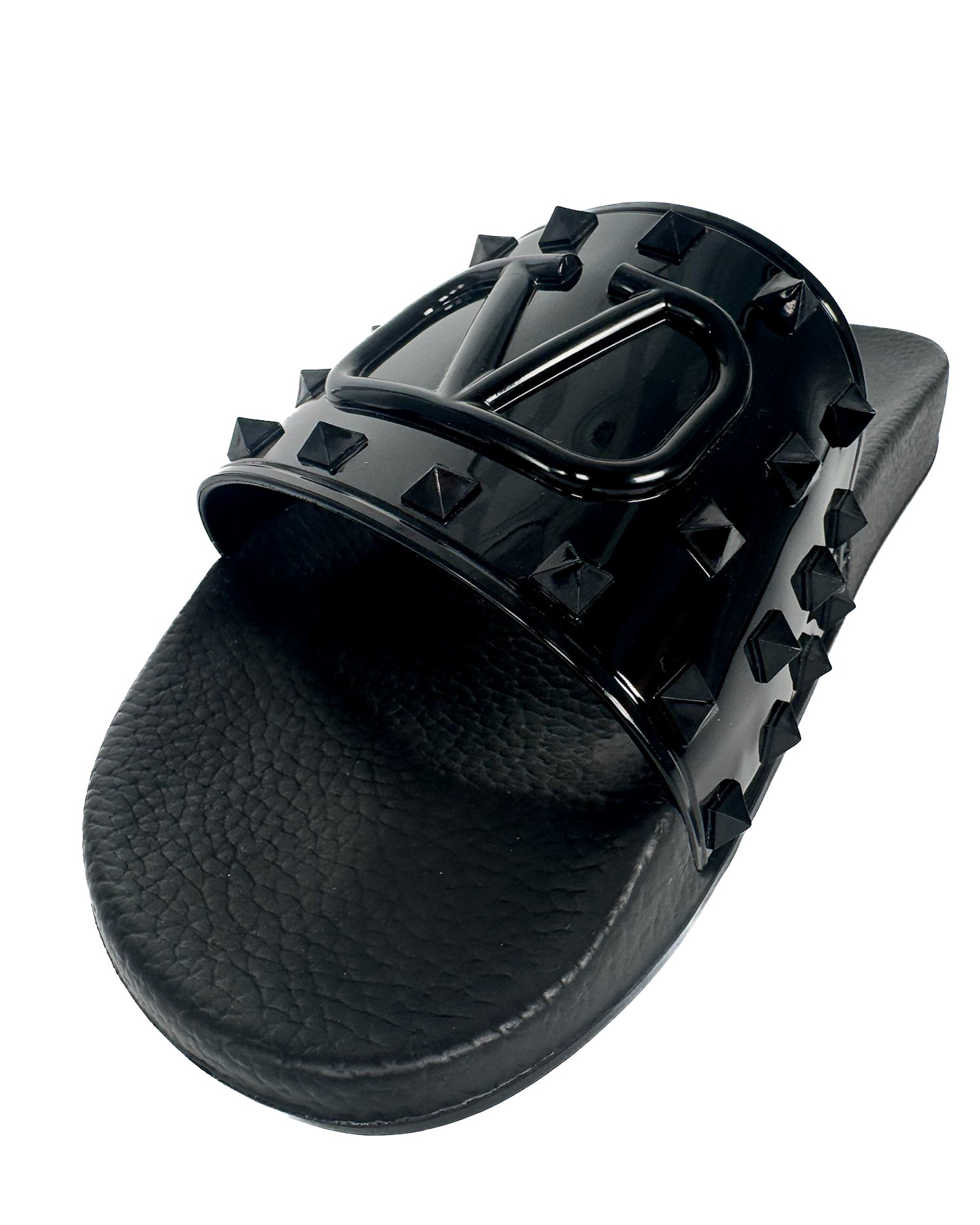 VALENTINO - SUMMER VLOGO SIGNATURE SILDER BLACK