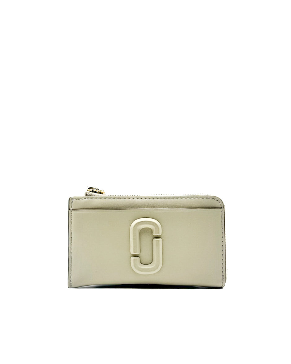 MARC JACOBS - TOP ZIP MULTI WALLET WHITE