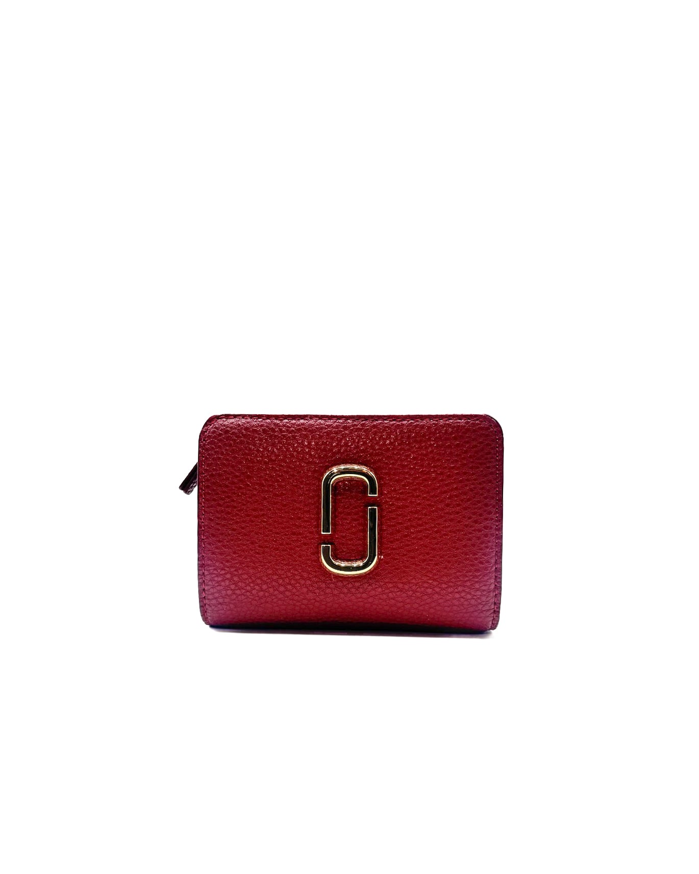 MARC JACOBS - THE PEBBLE MINI COMPACT WALLET SIREN 641